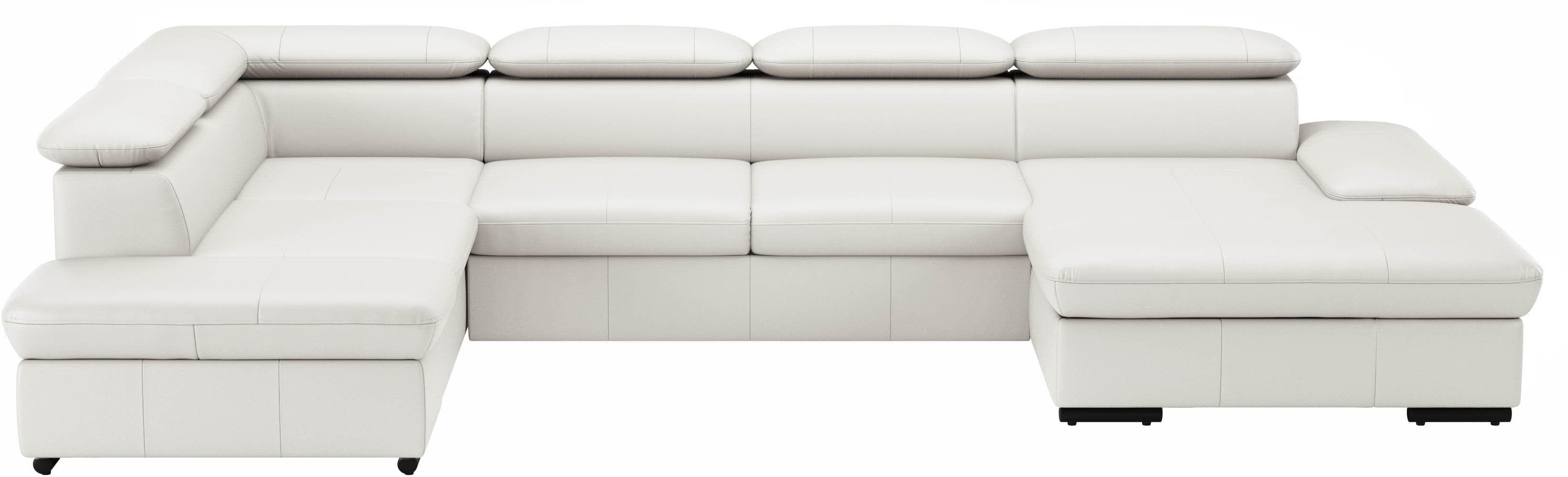 sit&more Alcudia U-Form Wohnlandschaft mit Bettfunktion