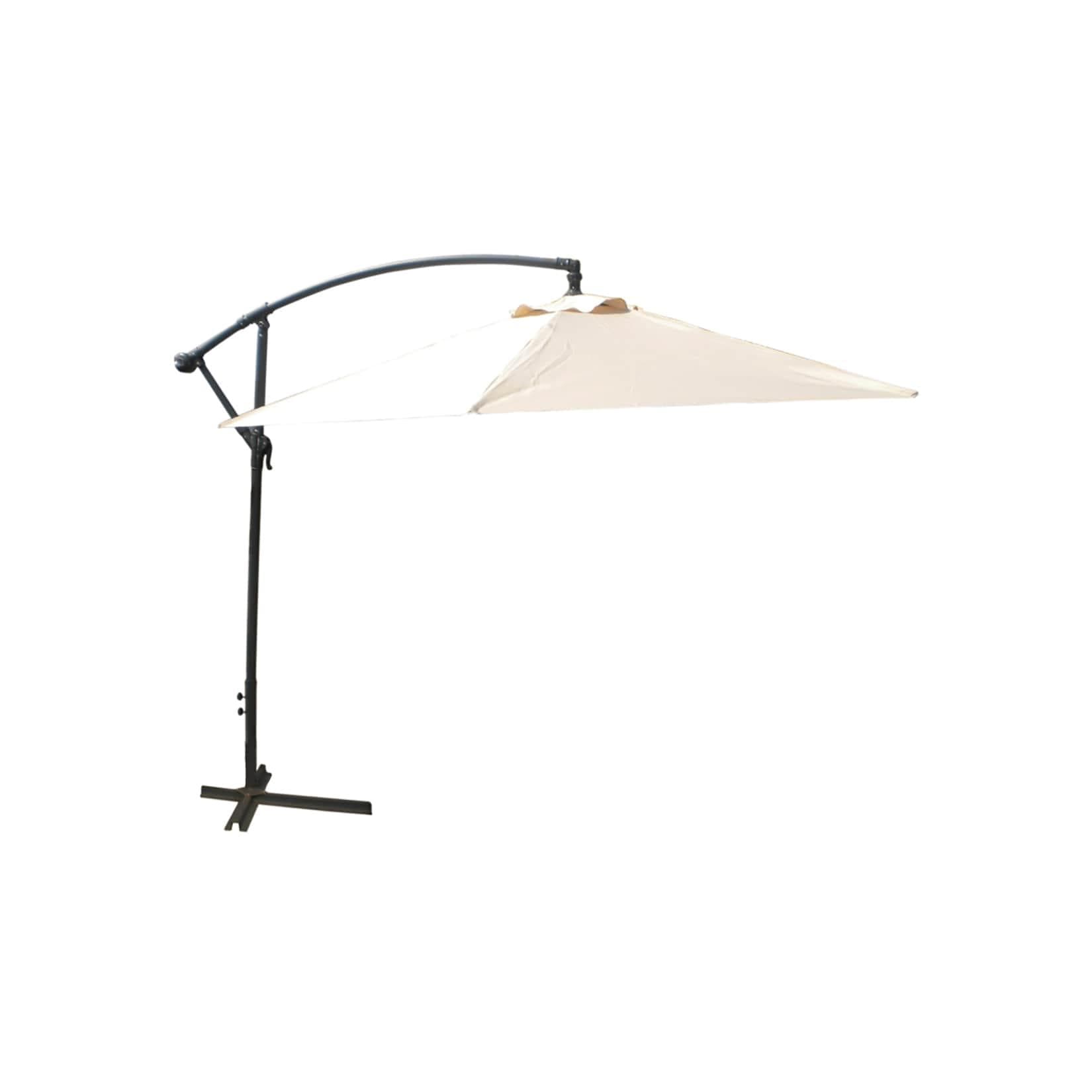 LEX Ampelschirm Ø 3m mit Kurbel Beige