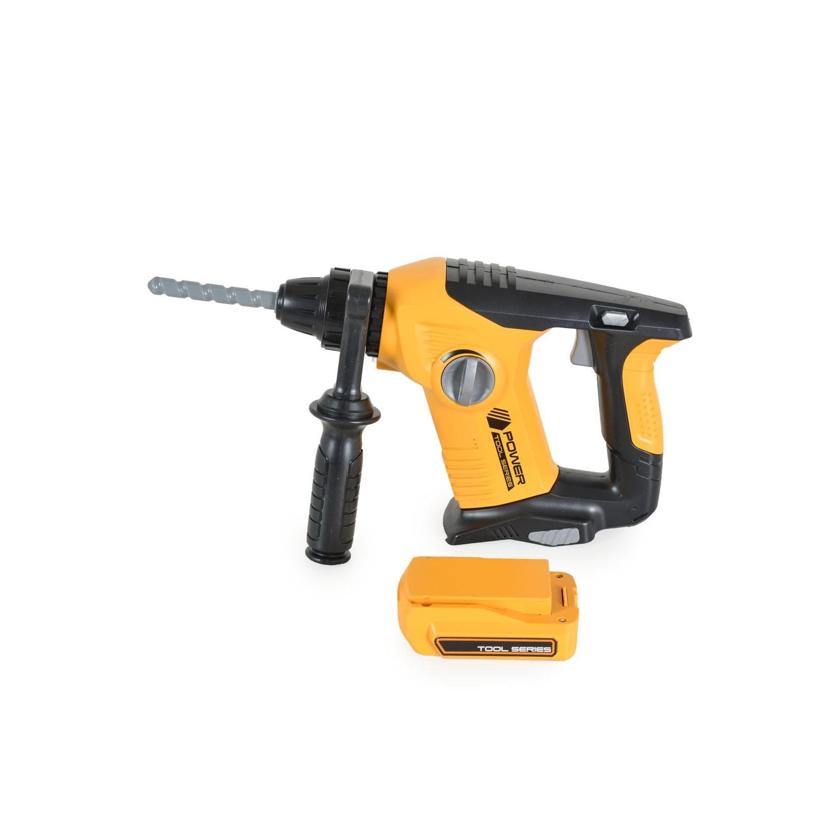 Moni Kinder-Spielzeug Schlagbohrer T016A Set mit Schutzbrille