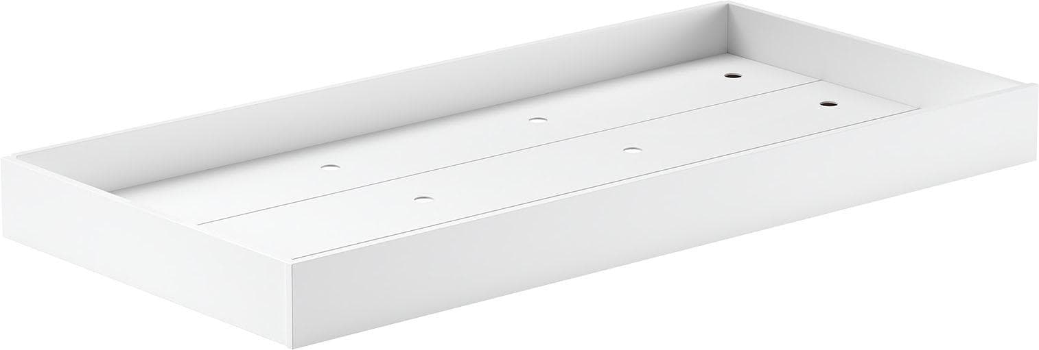 Home Affaire Bettschubkasten Forrest in Weiß Lackiert mit Rollenführung