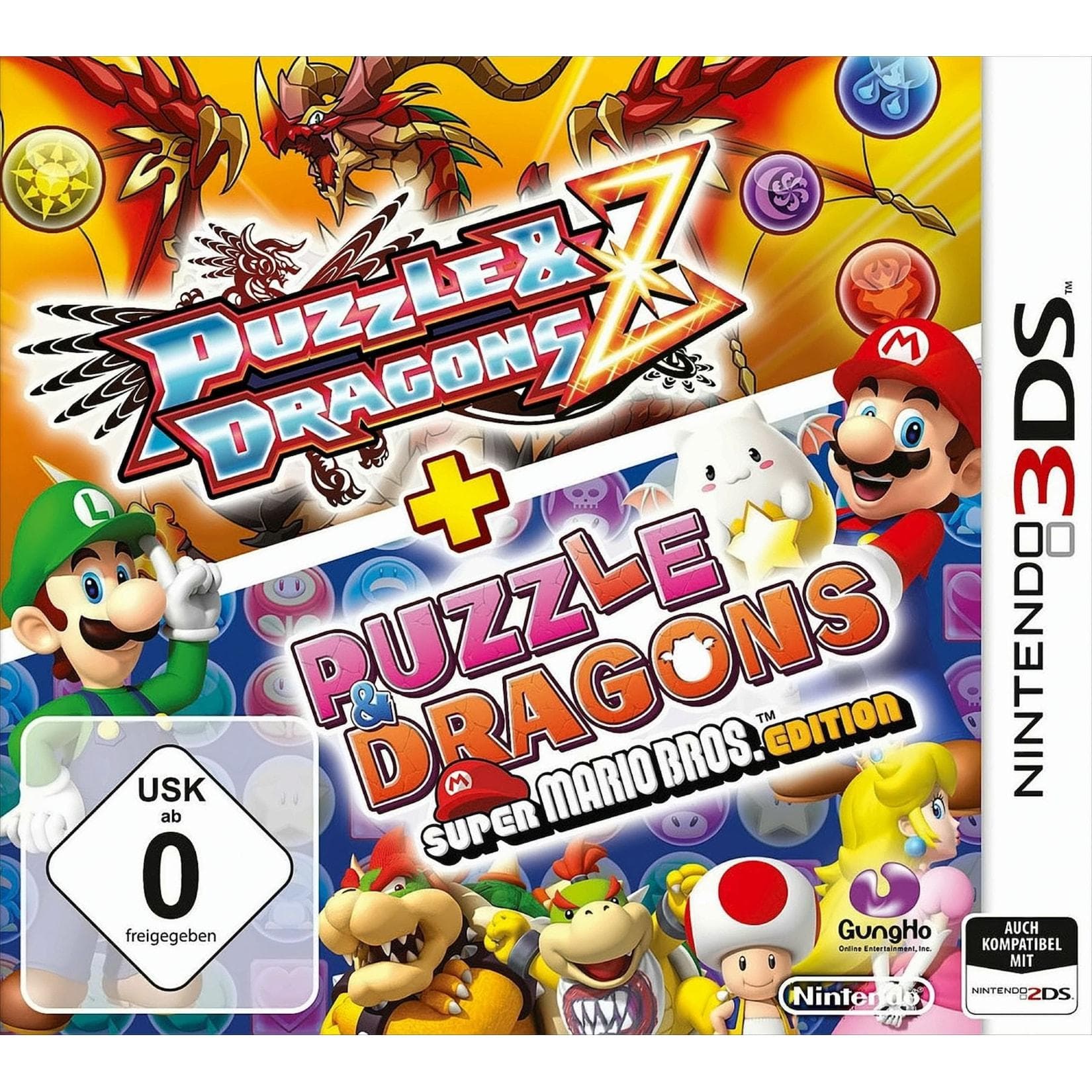 Puzzle & Dragons Z + Super Mario Bros. Edition Nintendo 3DS