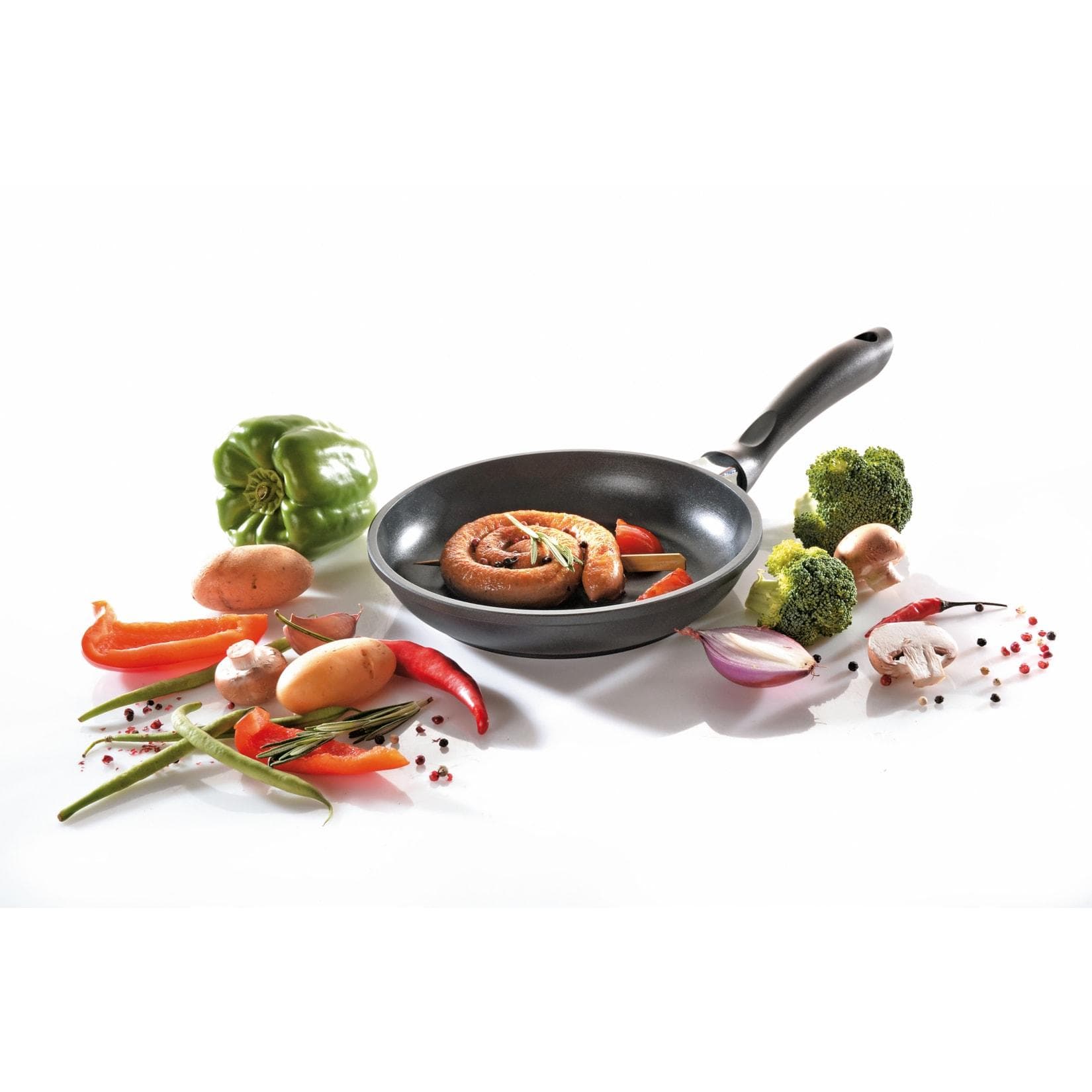 Aluguss-Pfanne flach Leipzig 20 cm