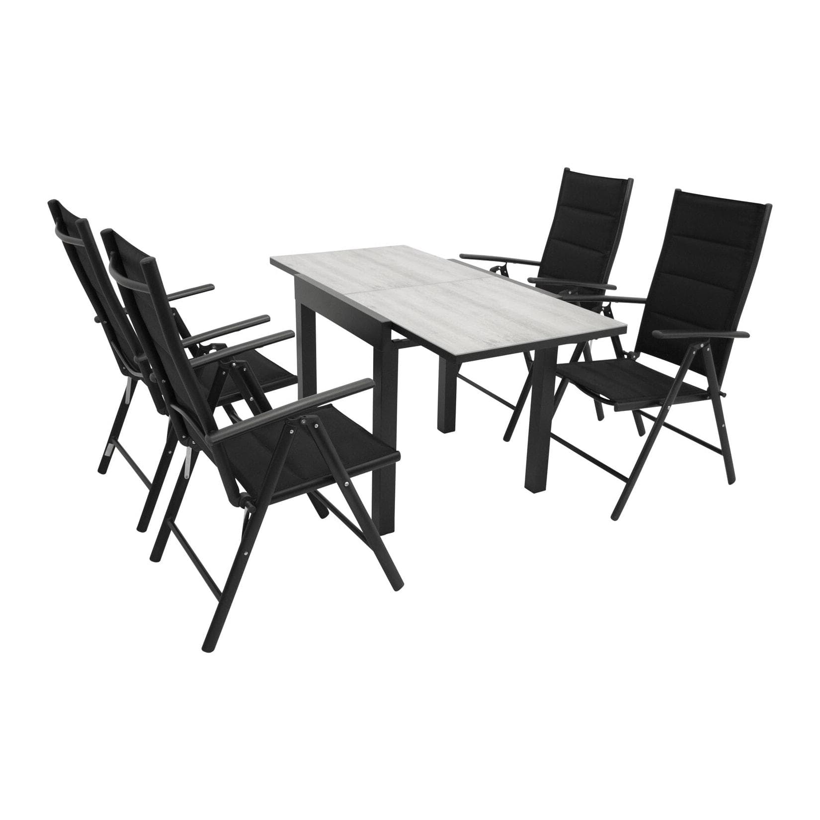 Massiver Stehtisch aus Kieferholz - Lackiert - Für Innen & Außen