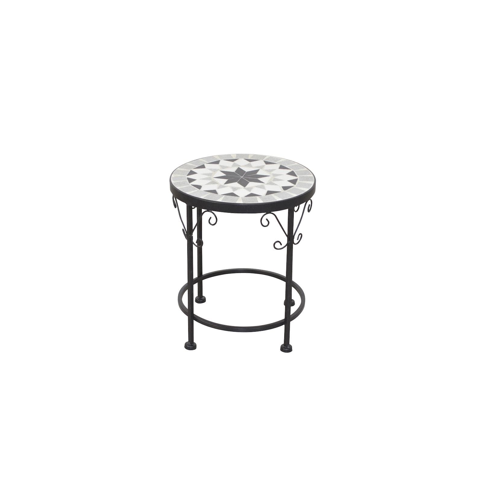 Netto-Online Blumenständer Tom Modern mit Mosaikplatte