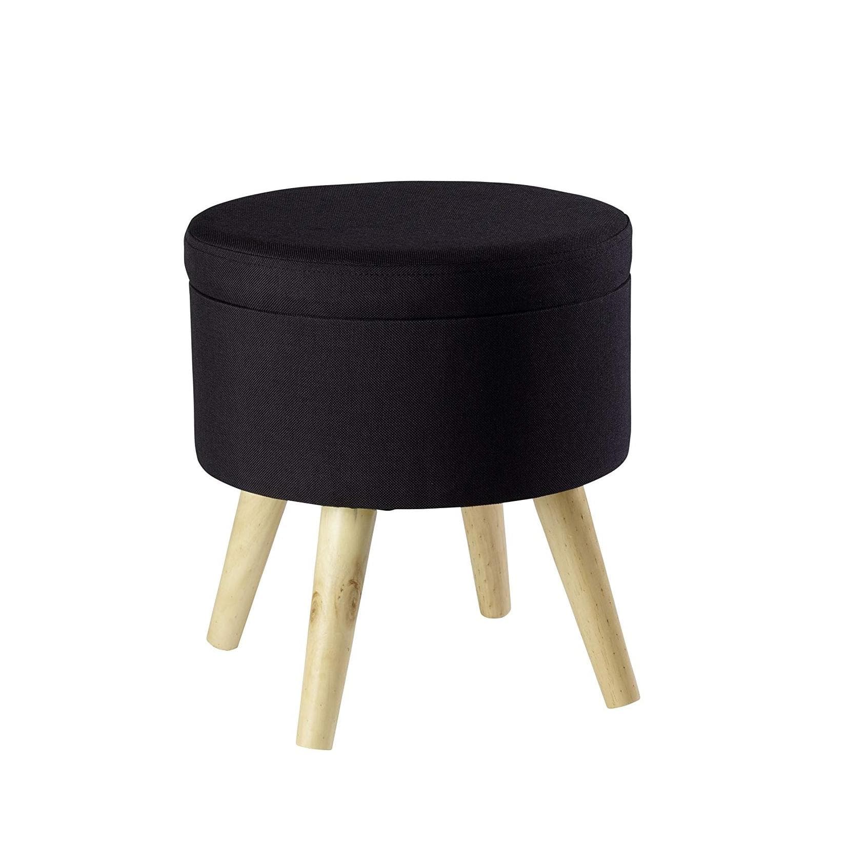 Gepolsterter Sitzwürfel mit Stauraum