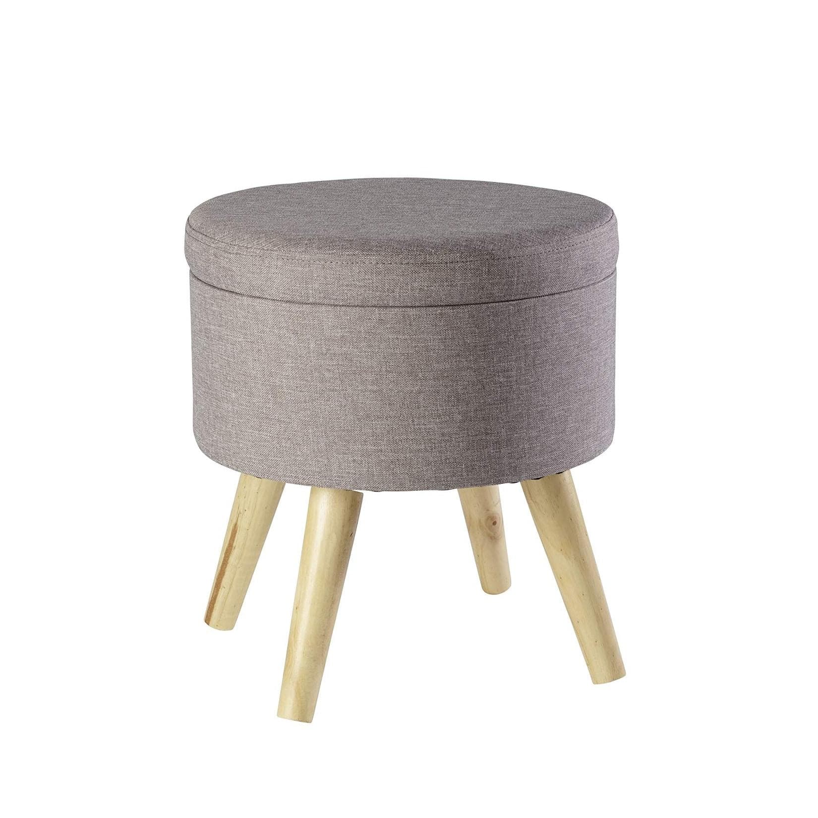 Gepolsterter Sitzwürfel mit Stauraum