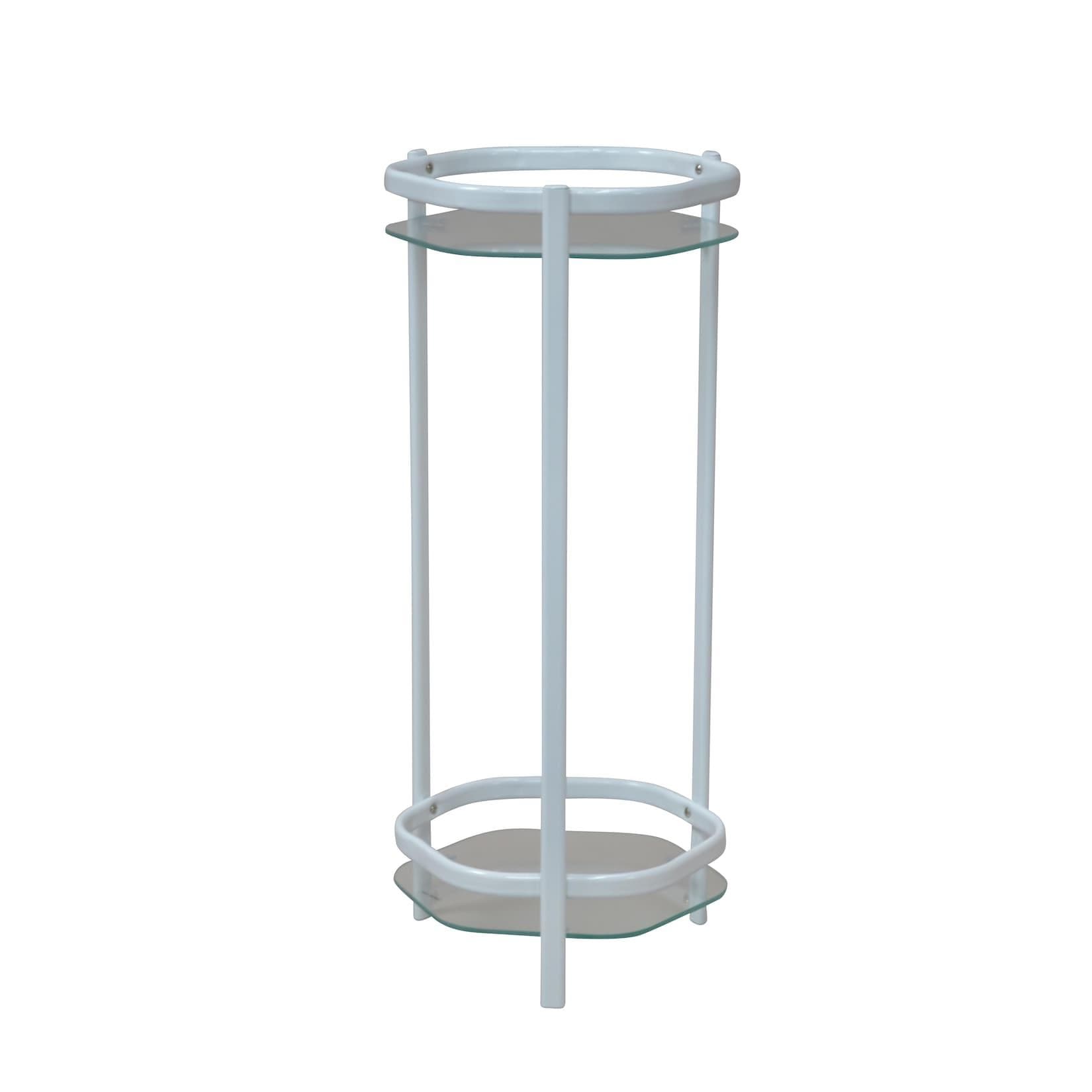 möbel direkt online Blumenständer Pflanzständer Weiß Metall