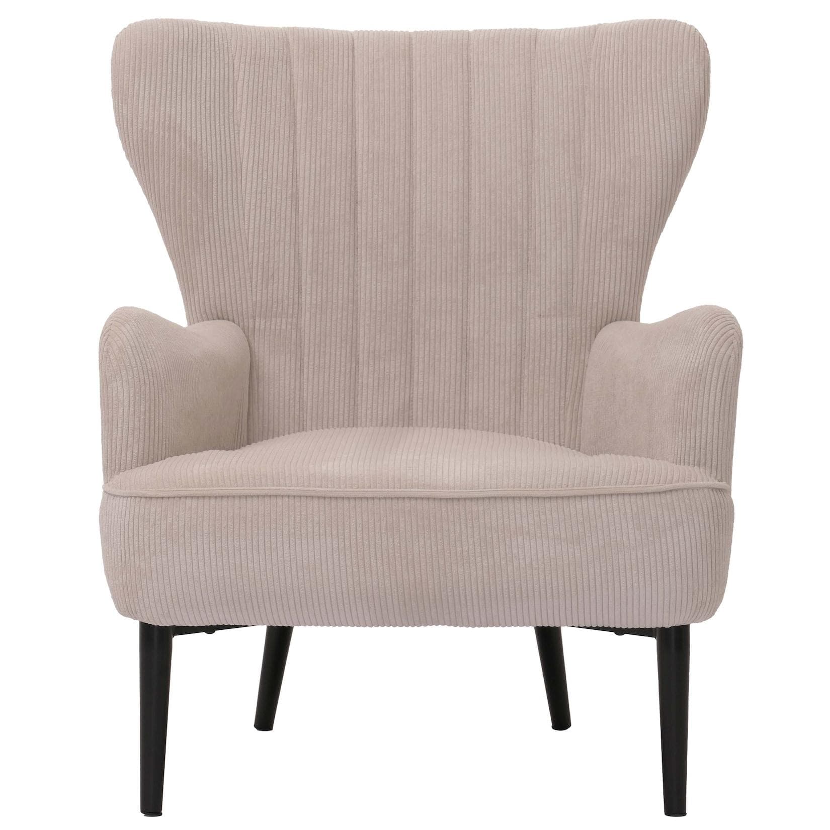 Loungesessel K37 Co mit Armlehnen und Ziernähten