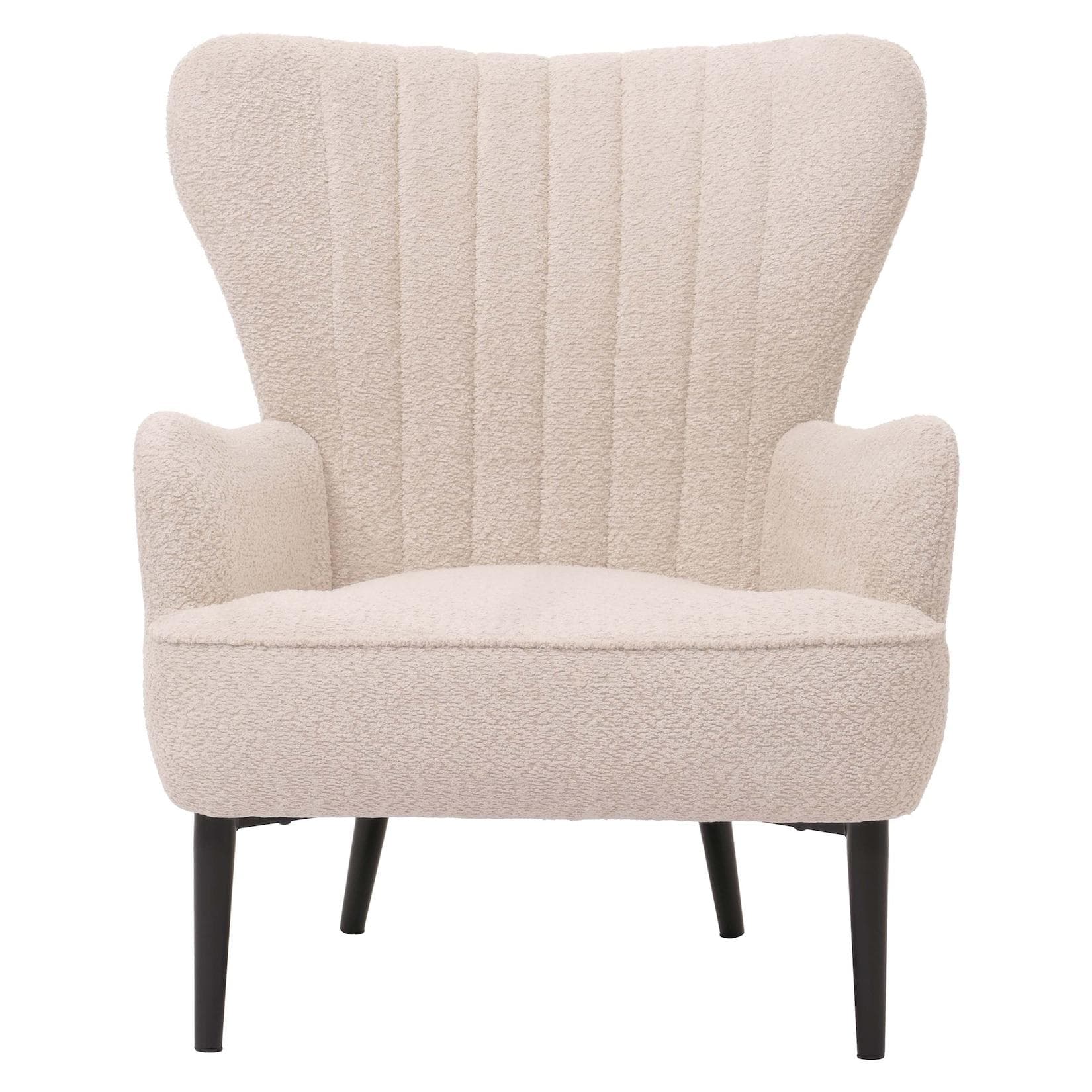 Loungesessel K37-C mit Armlehnen und Ziernähten