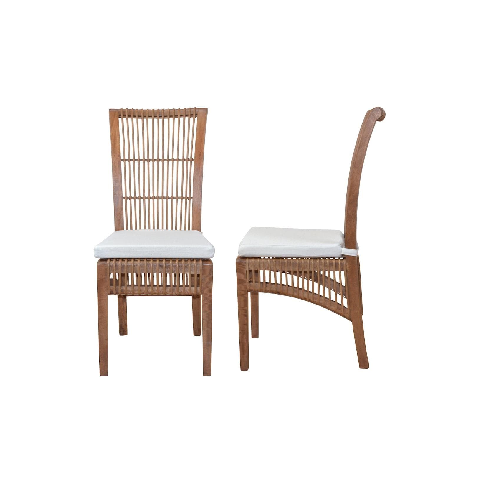 möbel direkt online Holzstuhl (2Stück) Dora Mangoholz