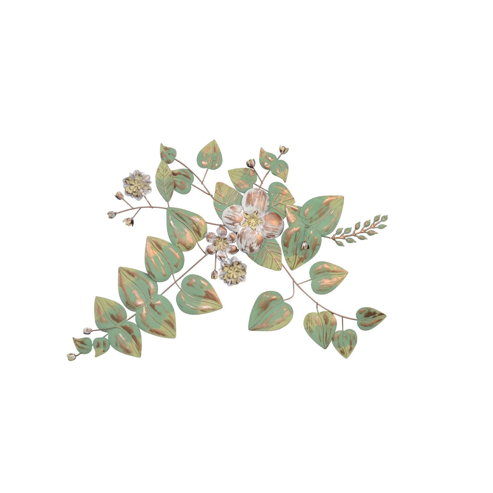 Wanddekoration Gebinde Metall Antik Farben