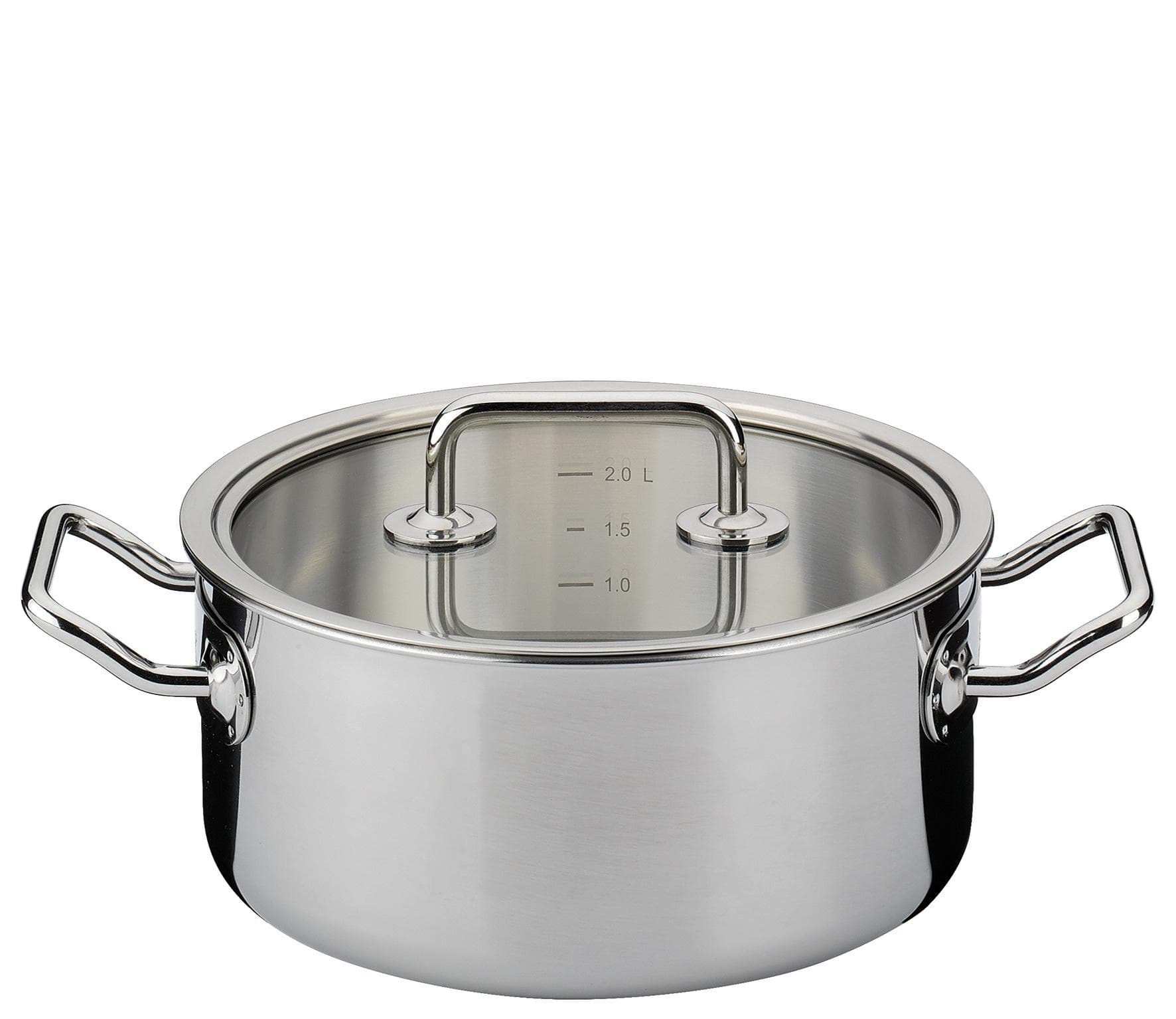 Bratentopf Spring BRIGADE BASIC Silber Edelstahl