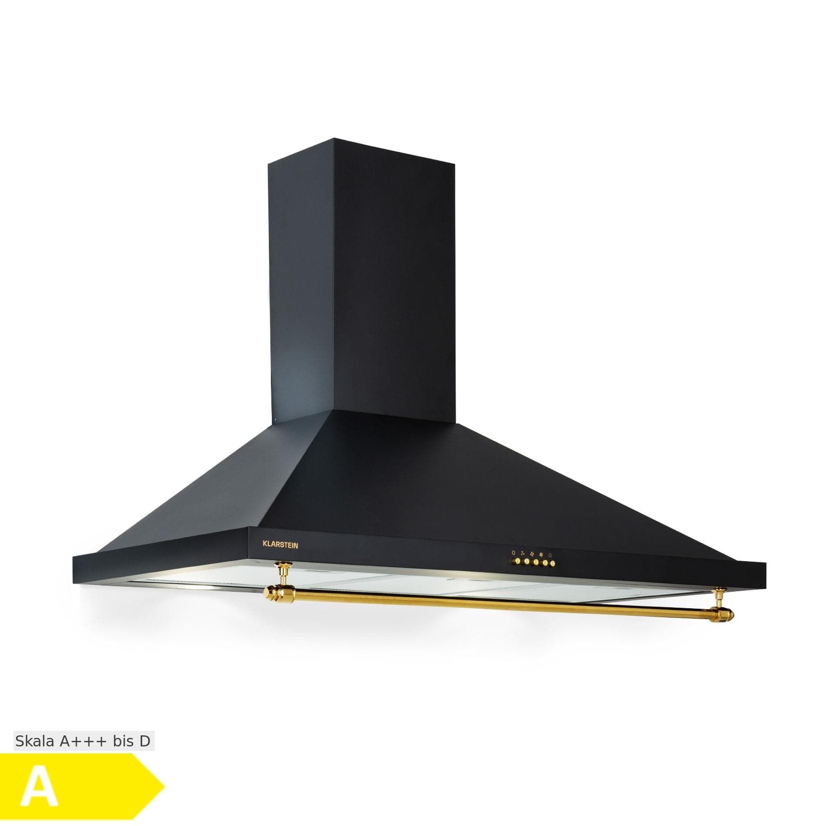 Klarstein Montblanc 90 Dunstabzugshaube 610m³/h LED