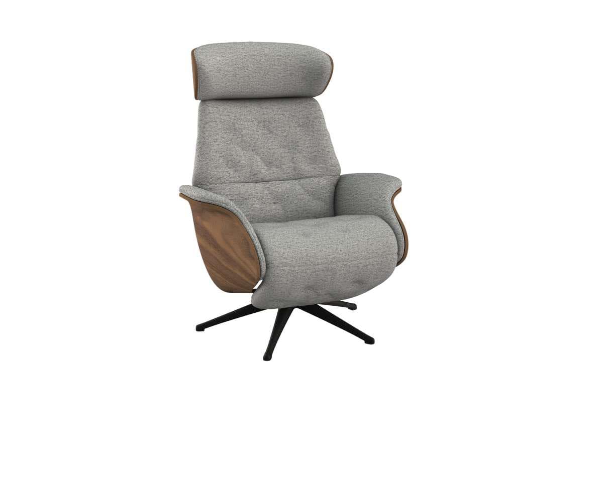 Flexlux Volden Elektrischer Relaxsessel Grau