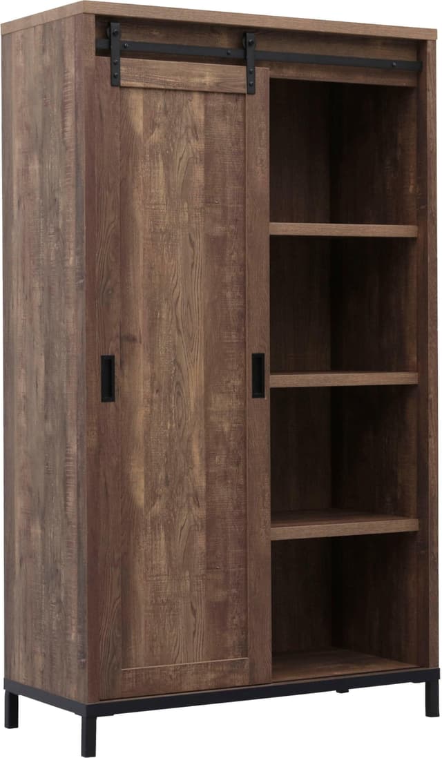 OMG Design Stanley Wohnzimmerschrank: Mehrzweckschrank mit Schiebetür