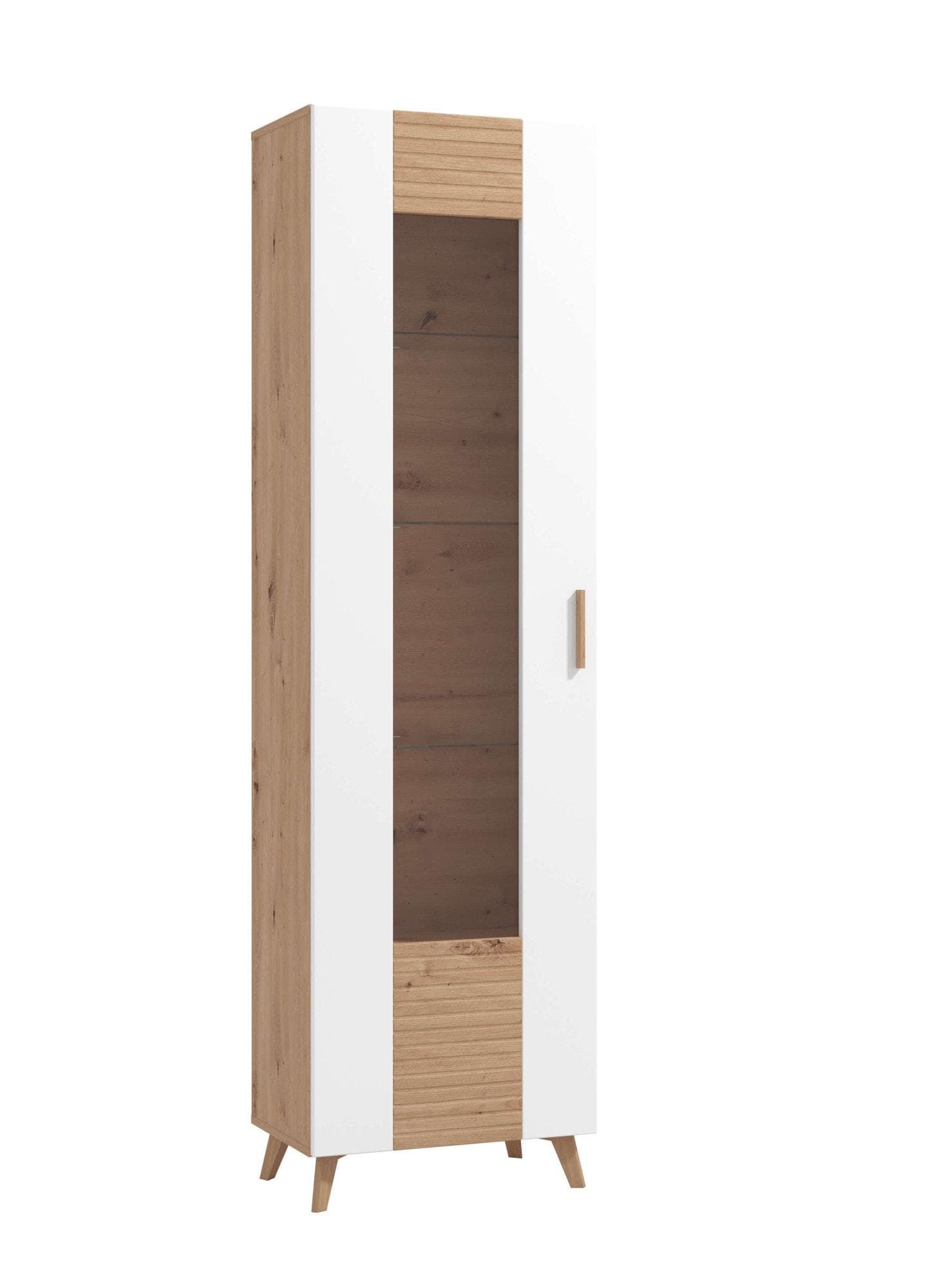 INOSIGN Bretagna Vitrinenschrank: Trendige Farben & Glastür