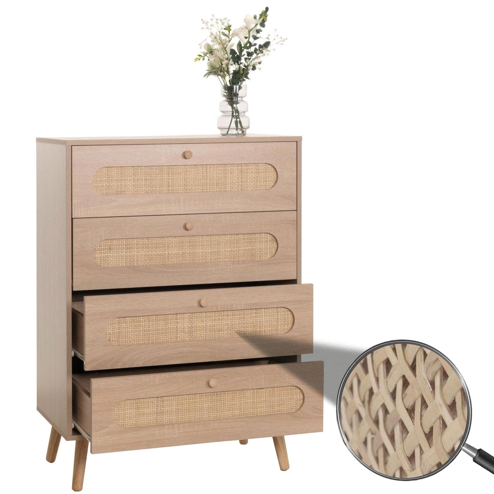 Stabiles Sideboard aus hochwertiger Konstruktion