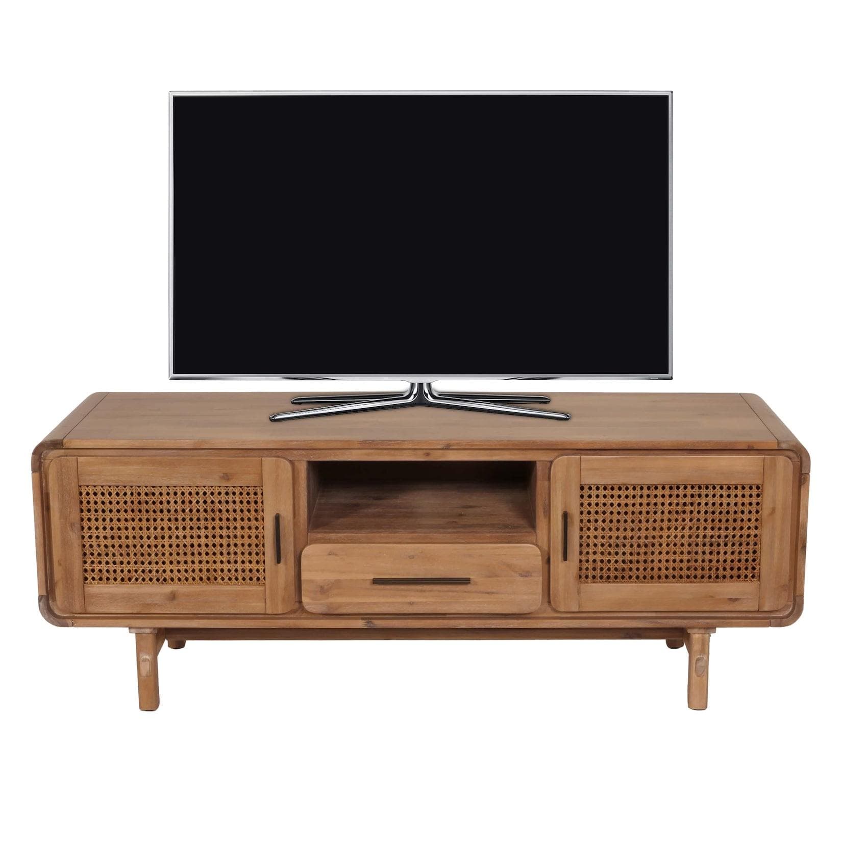 Modernes TV-Rack für Möbelserie M47 mit Fußbodenschutz