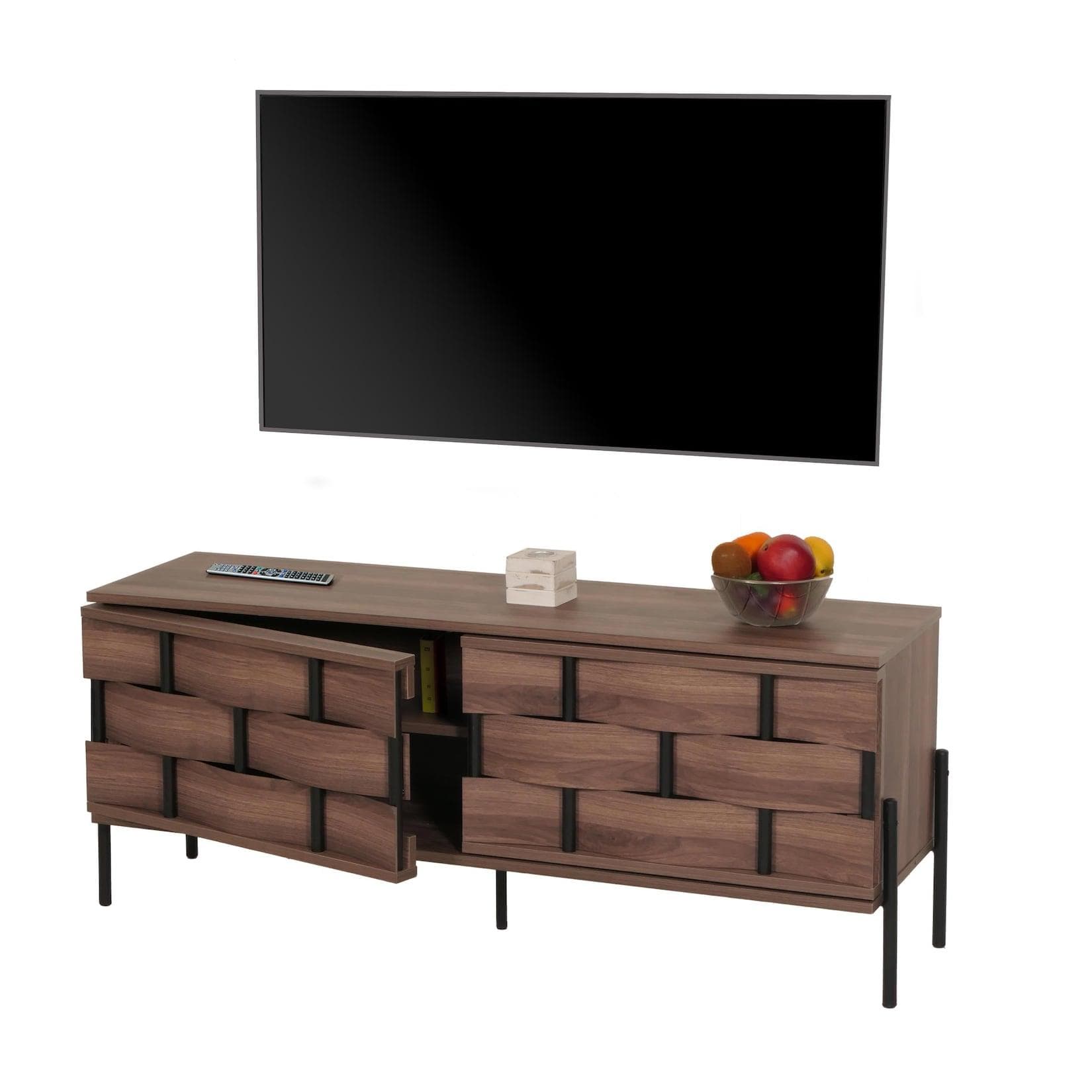 3D-Geflecht TV-Rack mit modernem Design