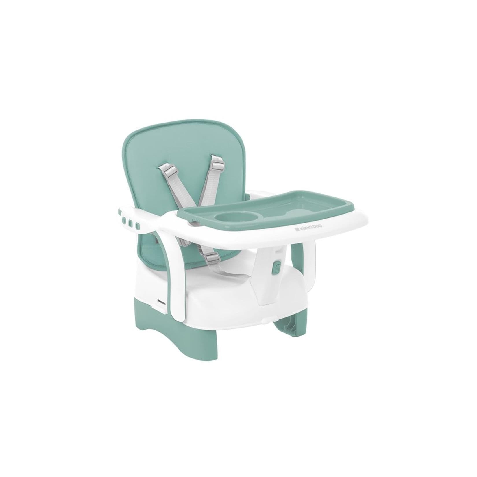 Kikkaboo Kinderstuhl Boostersitz Chewy Grün Faltbar mit Doppeltablett