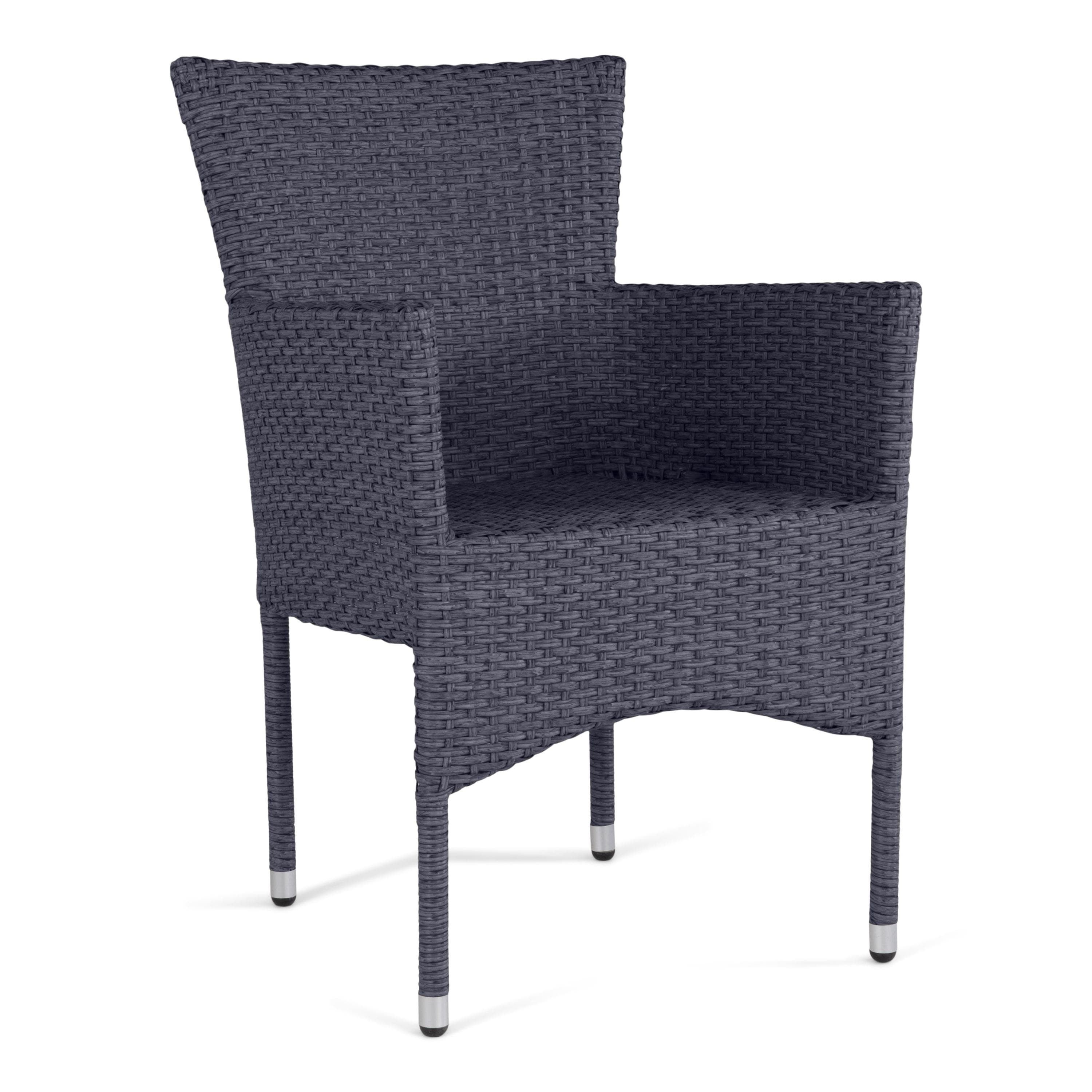 casa NOVA Gartenstuhl RANA - Stapelstuhl aus Polyrattan