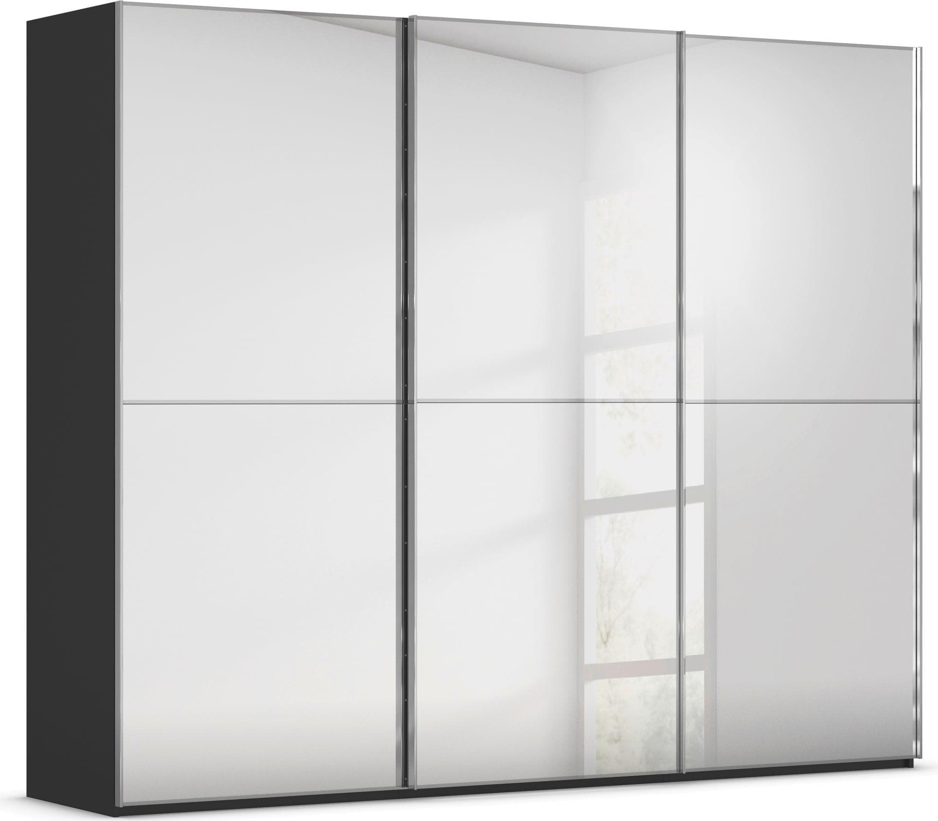 Rauch Schwebetürenschrank Scale-Duo mit Spiegelfront und Zierleisten