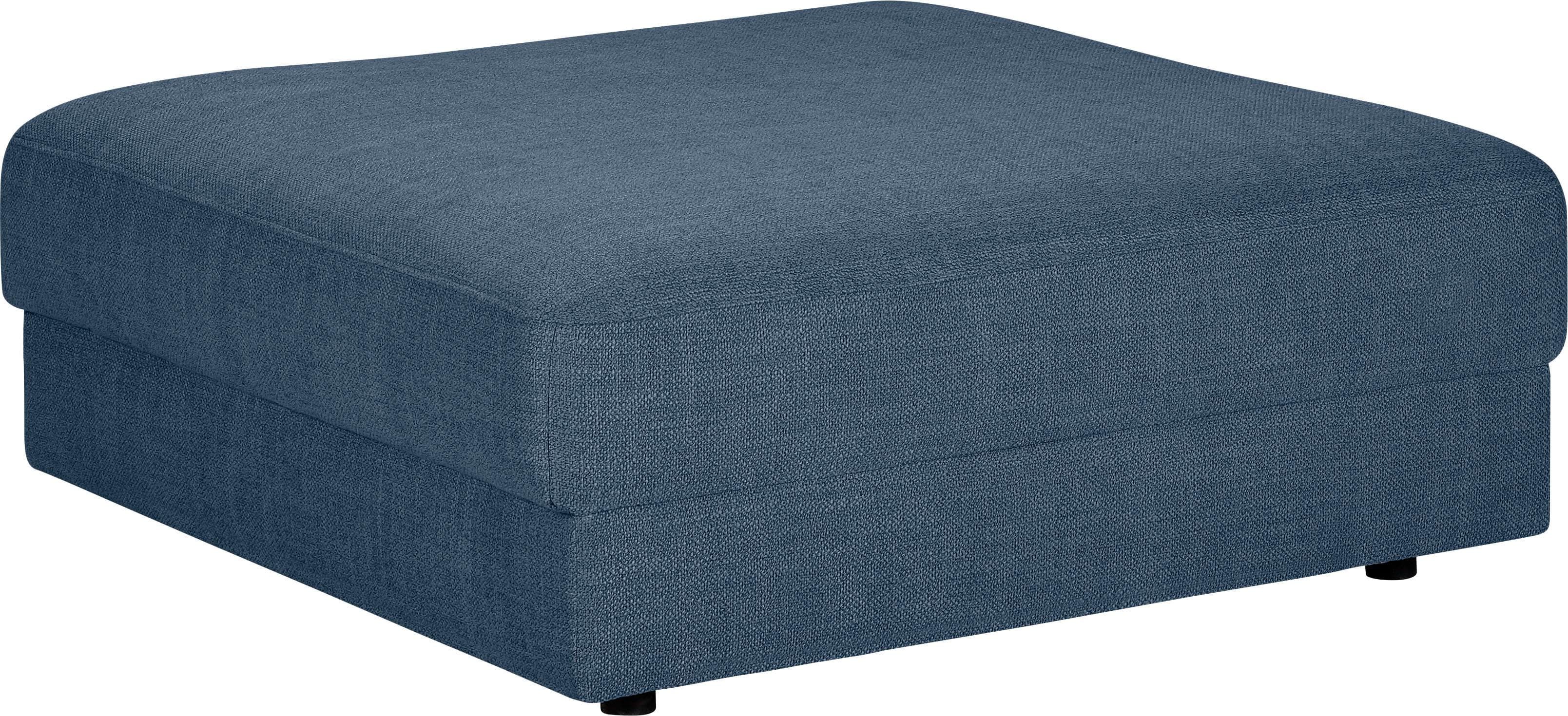 TRENDMANUFAKTUR Polsterhocker Bourbon - Moderner Sitzkomfort in verschiedenen Farben