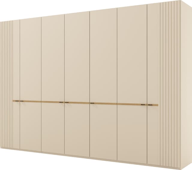 Musterring Isabelle Drehtürenschrank - Holzwerkstoff, Schwarz