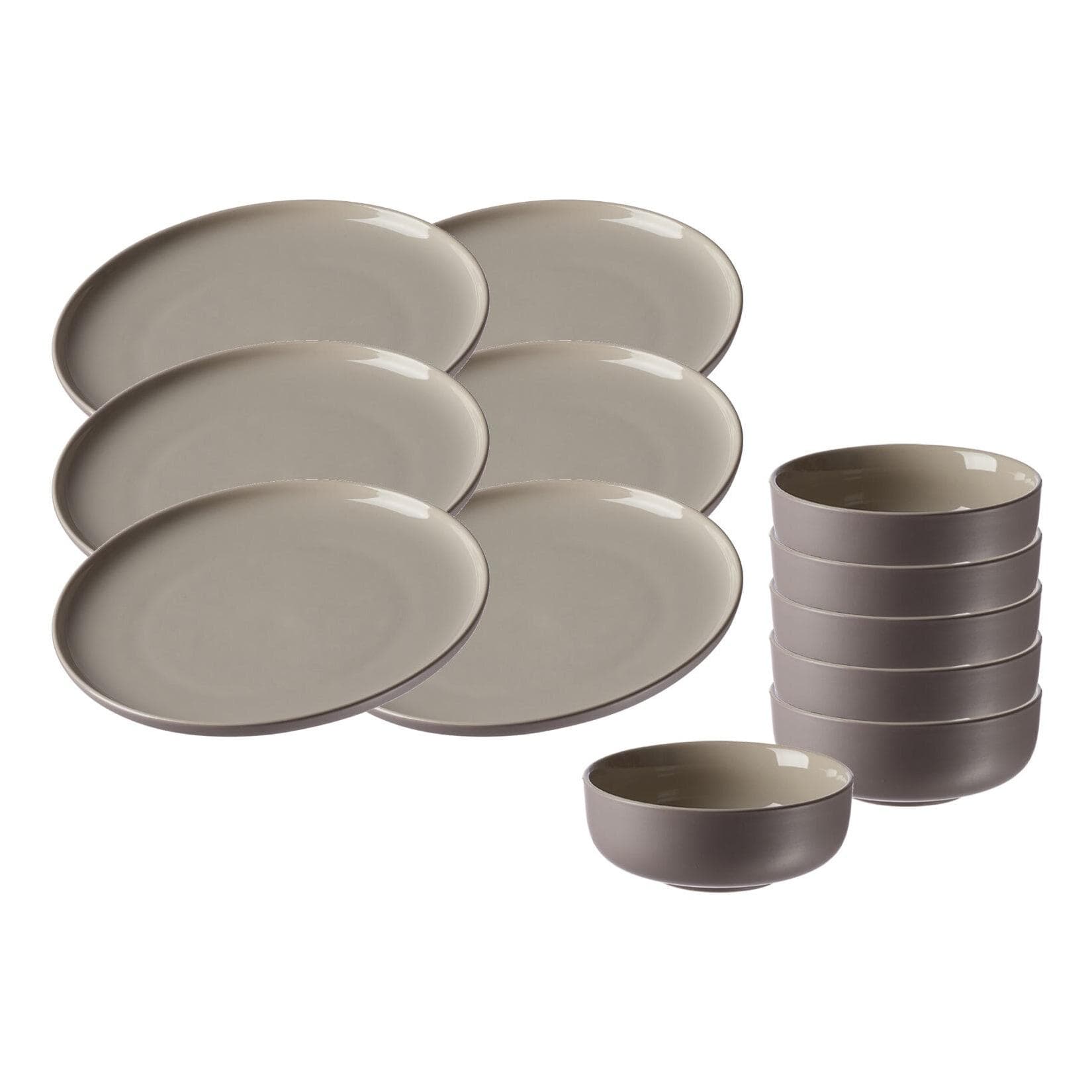 Ritzenhoff & Breker Frühstücksset Jasper 12er Set Weiß Modern