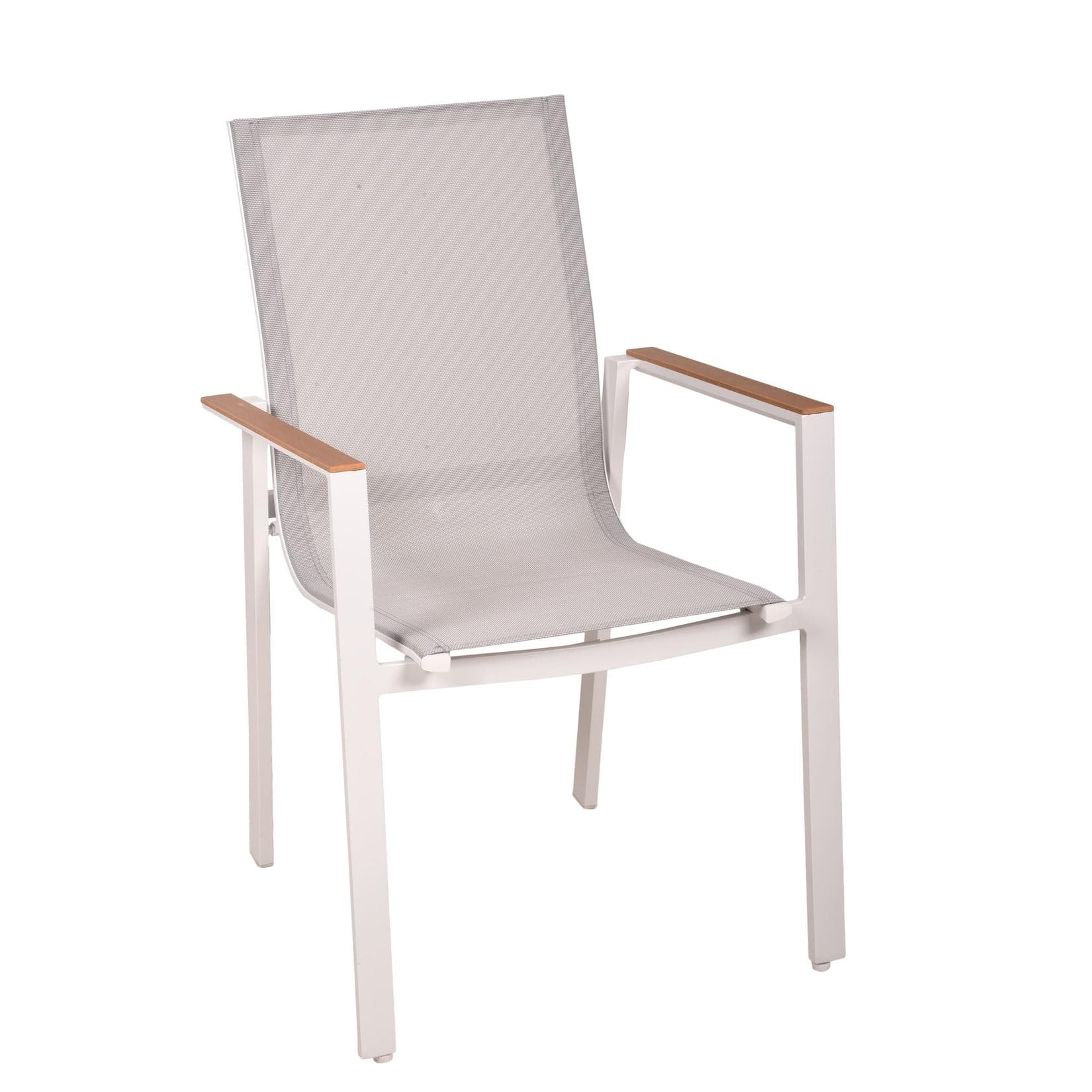 Garden Pleasure VENICE Stapelstuhl Set - Modernes Design & Komfort