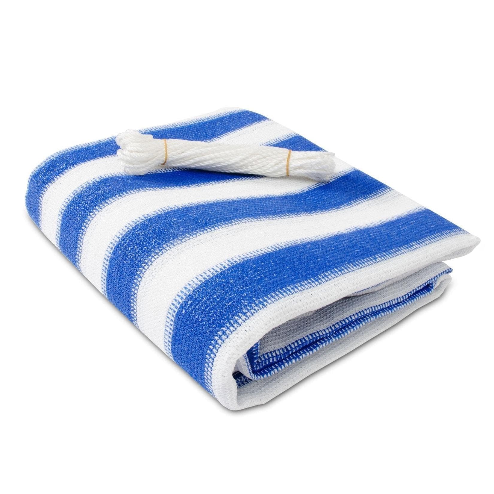 casa pura Balkonsichtschutz Blau-Weiß Gestreift