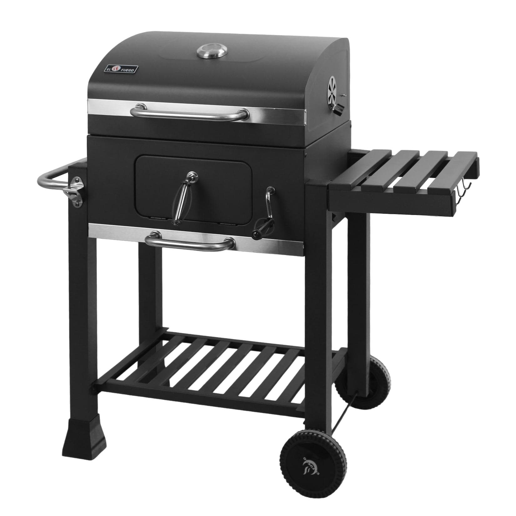 El Fuego® Holzkohlegrill Vancouver Eisen Warmhalterost