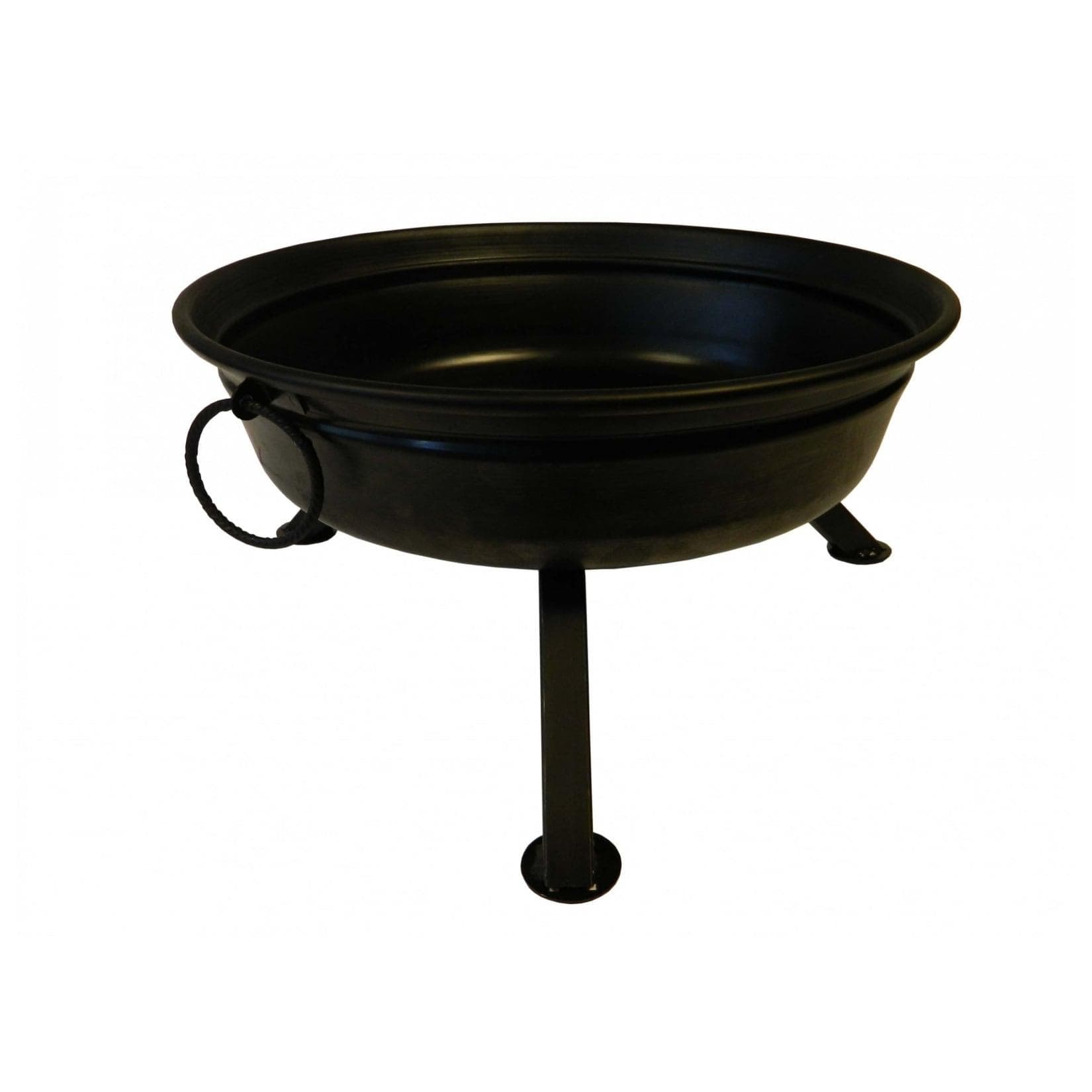 Best Sporting Feuerschale aus Stahl, schwarz