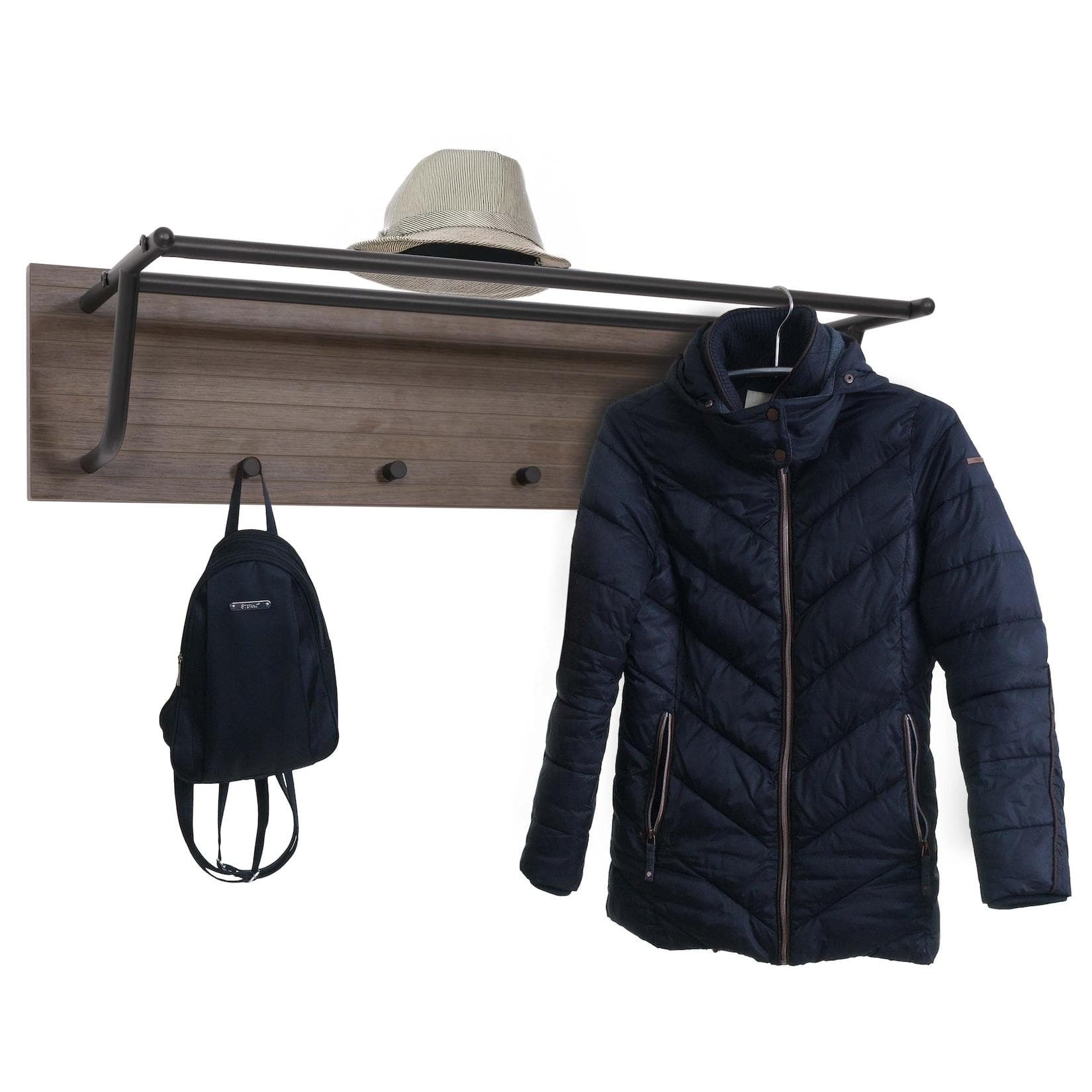 OTTO MCW Wandgarderobe N78-G: Skandinavisches Design mit Melamin-Beschichtung