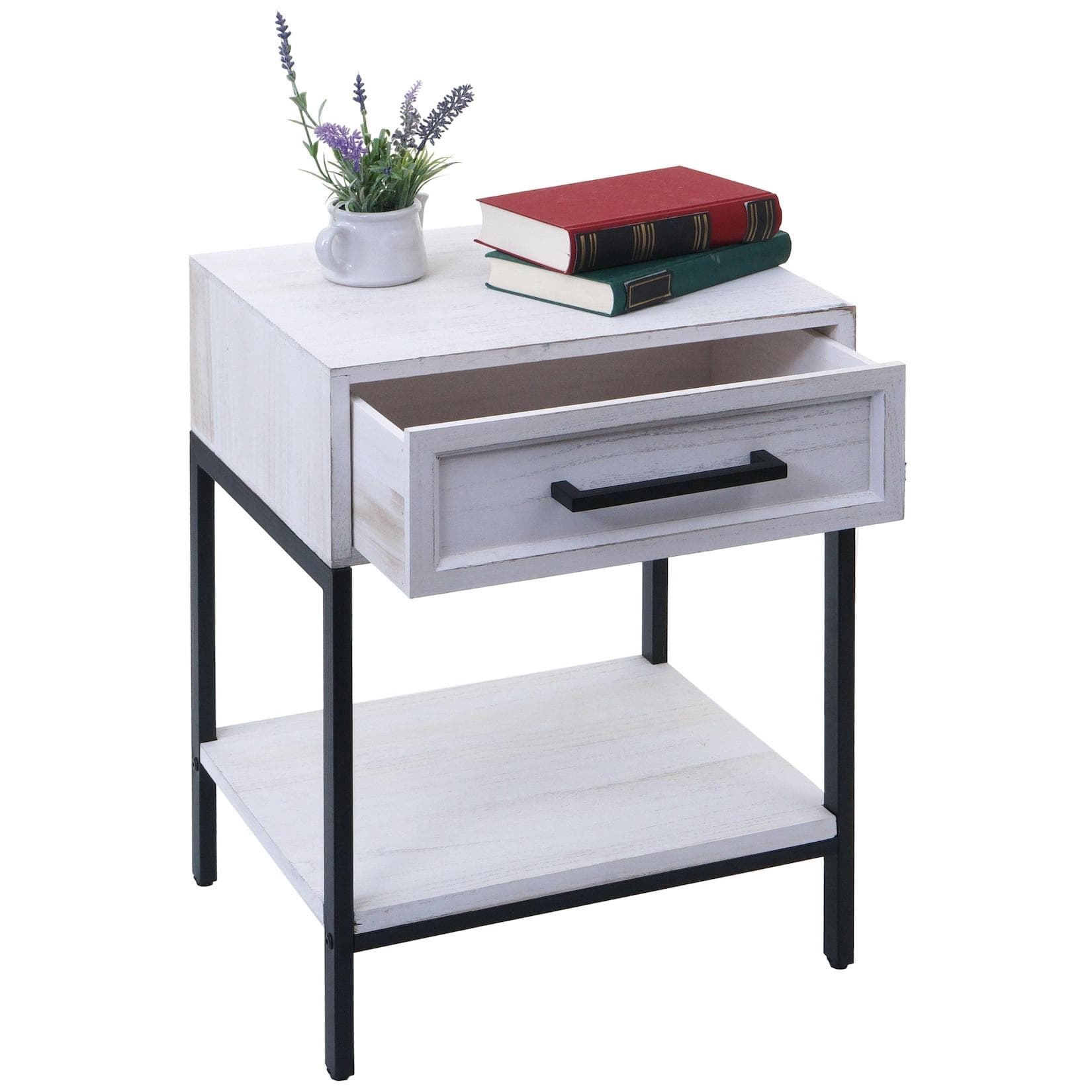 MCW Nachttisch N91: Zeitloses Design mit Schublade & Ablagefläche