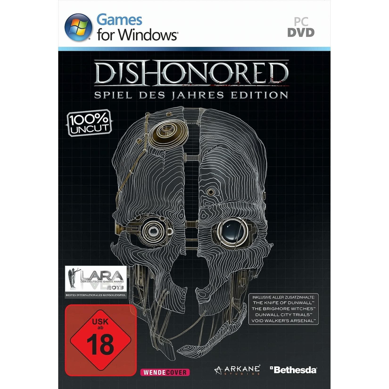 Dishonored Spiel des Jahres Edition Vollversion PC