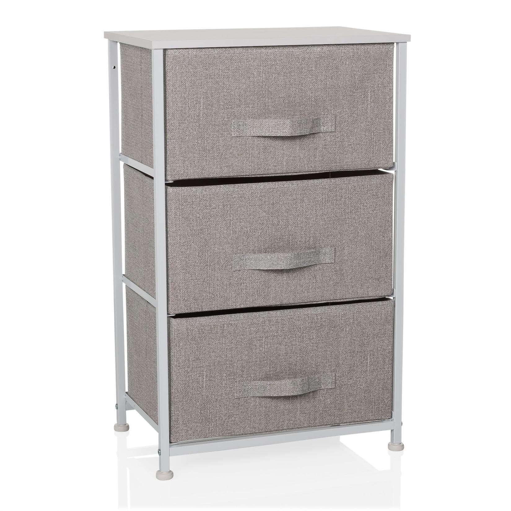 hjh LIVING FOLDRESS M Sideboard: Stoff-Schubladen & Metall-Gestell