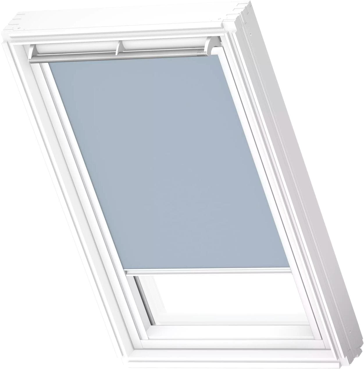 VELUX Verdunklungsrollo Himmelblau Polyester Pick & Click!