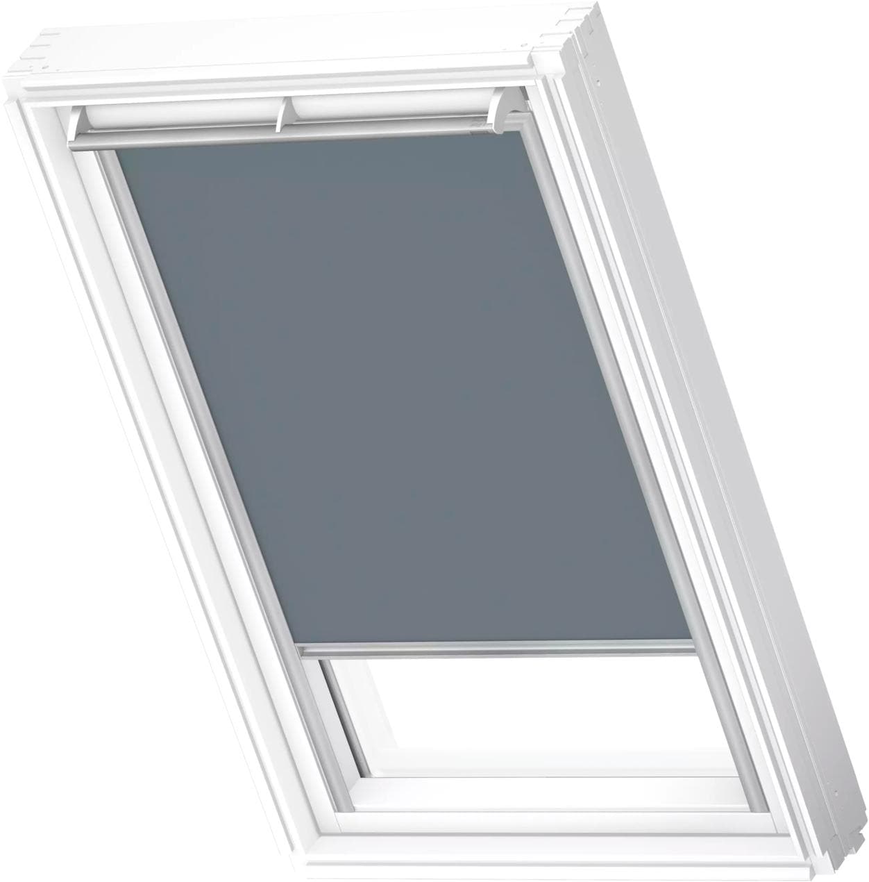 VELUX Verdunklungsrollo Blaugrau Pick & Click!