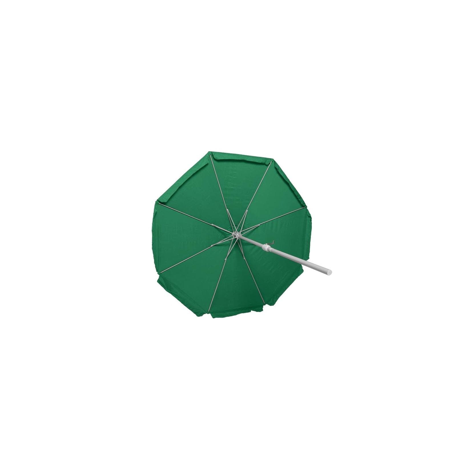 Merxx Marktschirm Grün mit Kurbel und UV-Schutz