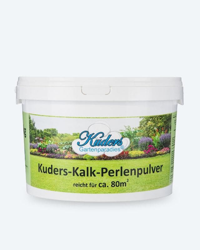 Kuders Kalk-Perlenpulver für Rasen und Garten