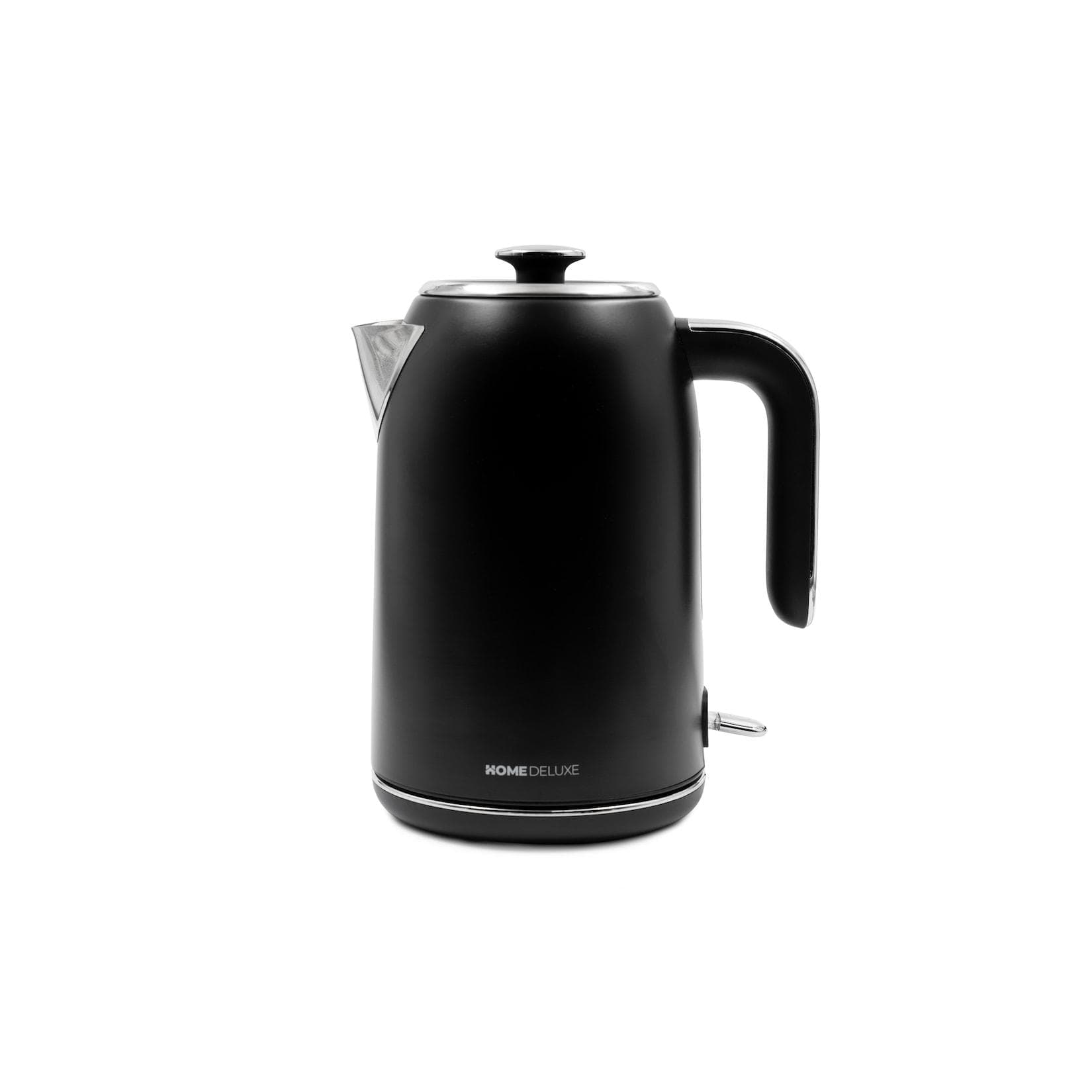 HOME DELUXE Wasserkocher NOBLE Matt Schwarz 2200 Watt
