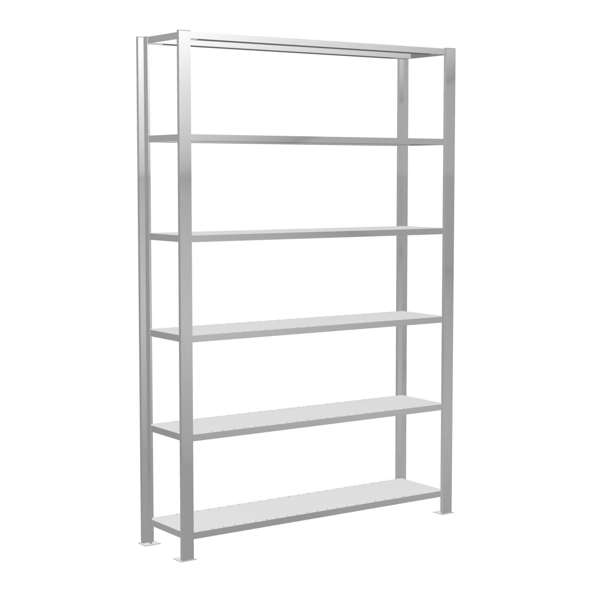 Schulte Grundregal Büro-Steckregal MULTIplus85 6 Fachböden