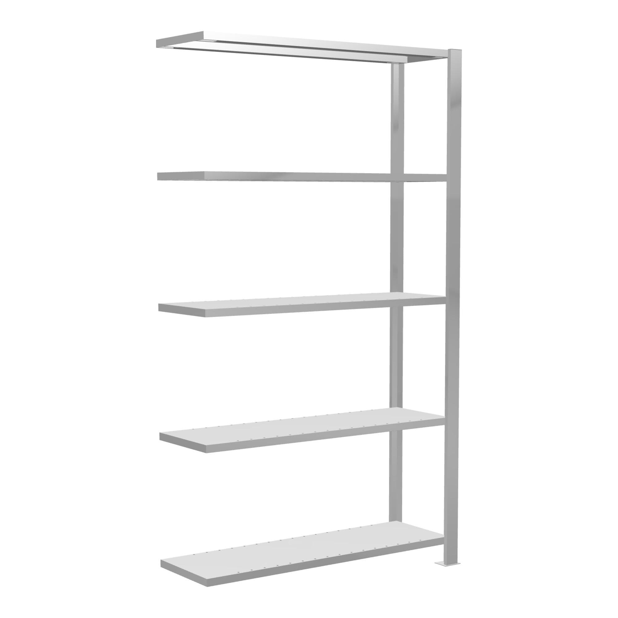 Schulte Anbauregal Büro-Steckregal MULTIplus85 5 Fachböden