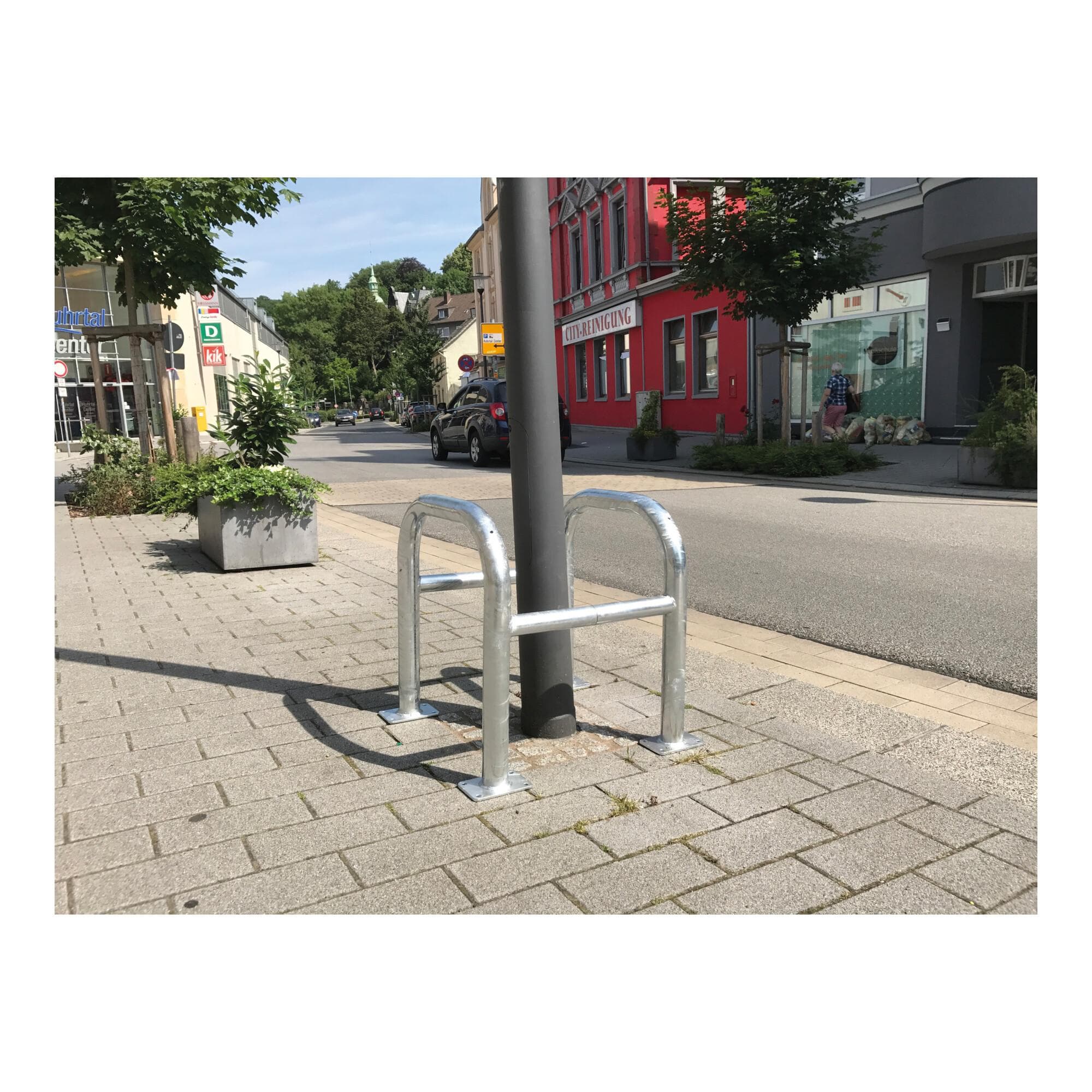 Schake Säulenschutz zum Einbetonieren 800x800x800mm feuerverzinkt