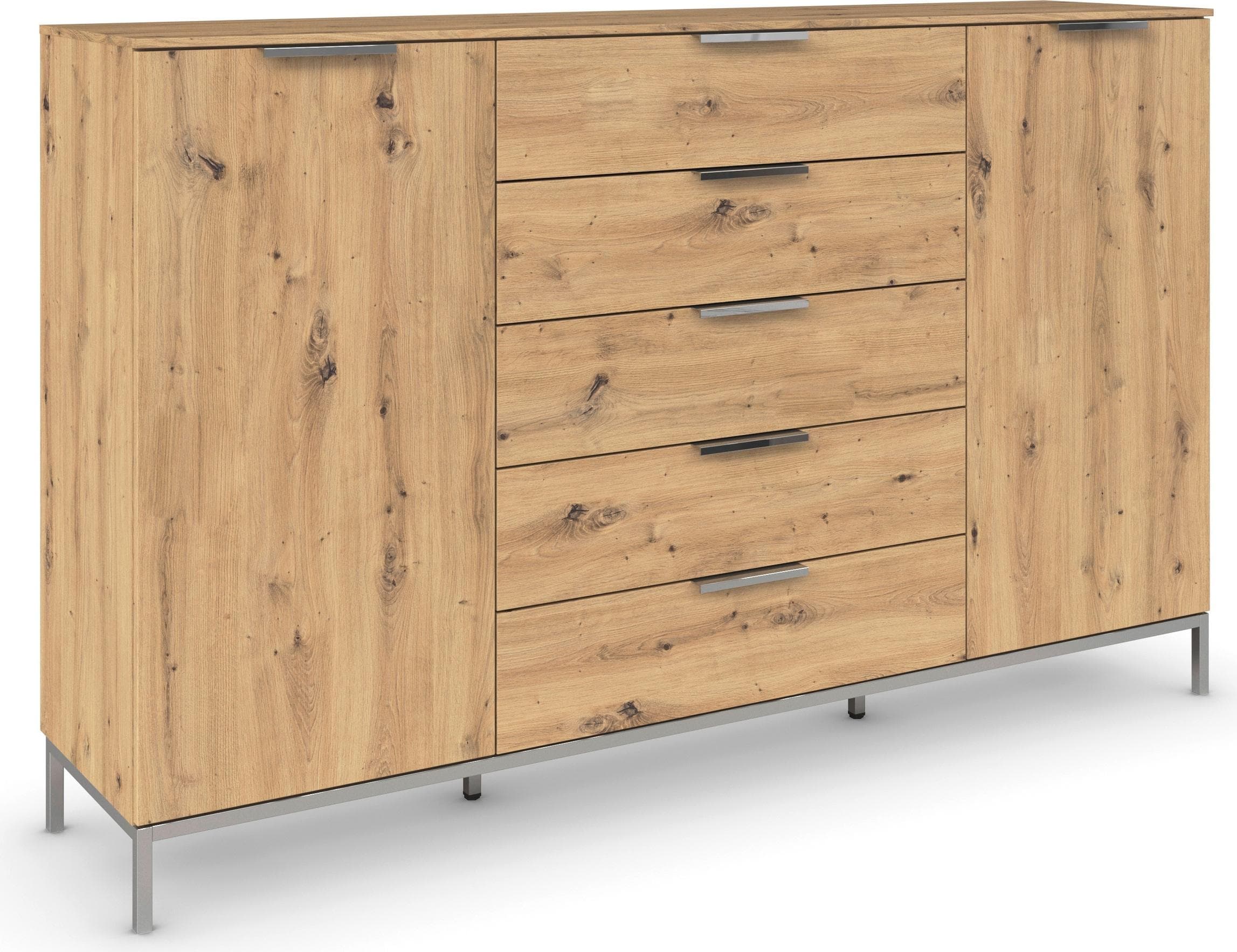 Rauch Kombikommode Flipp 2-türig Braun Soft-Close