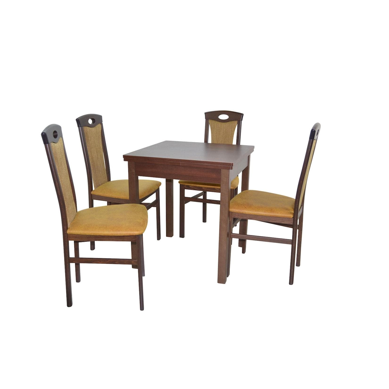 moebel-direkt-online Essgruppe Leander I 5-tlg. Set Massivholz Kunstleder