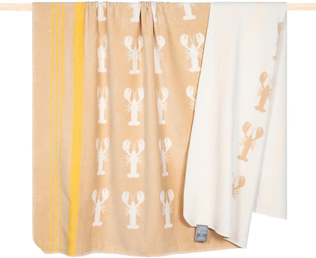 PAD Wohndecke LOBBY Hummer Sand: Hochwertige Heimtextilien Made in Europe