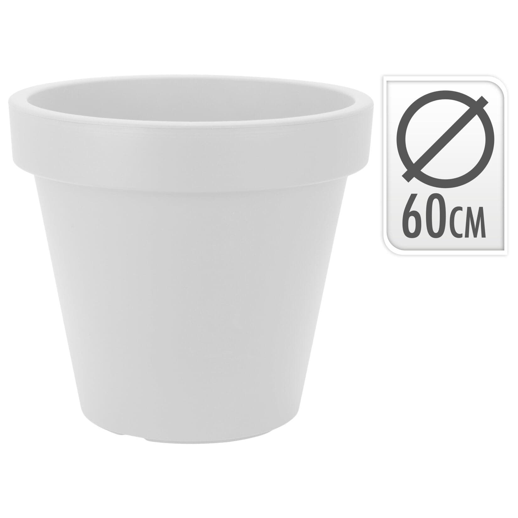 Pflanzkübel E&K rund 60 cm