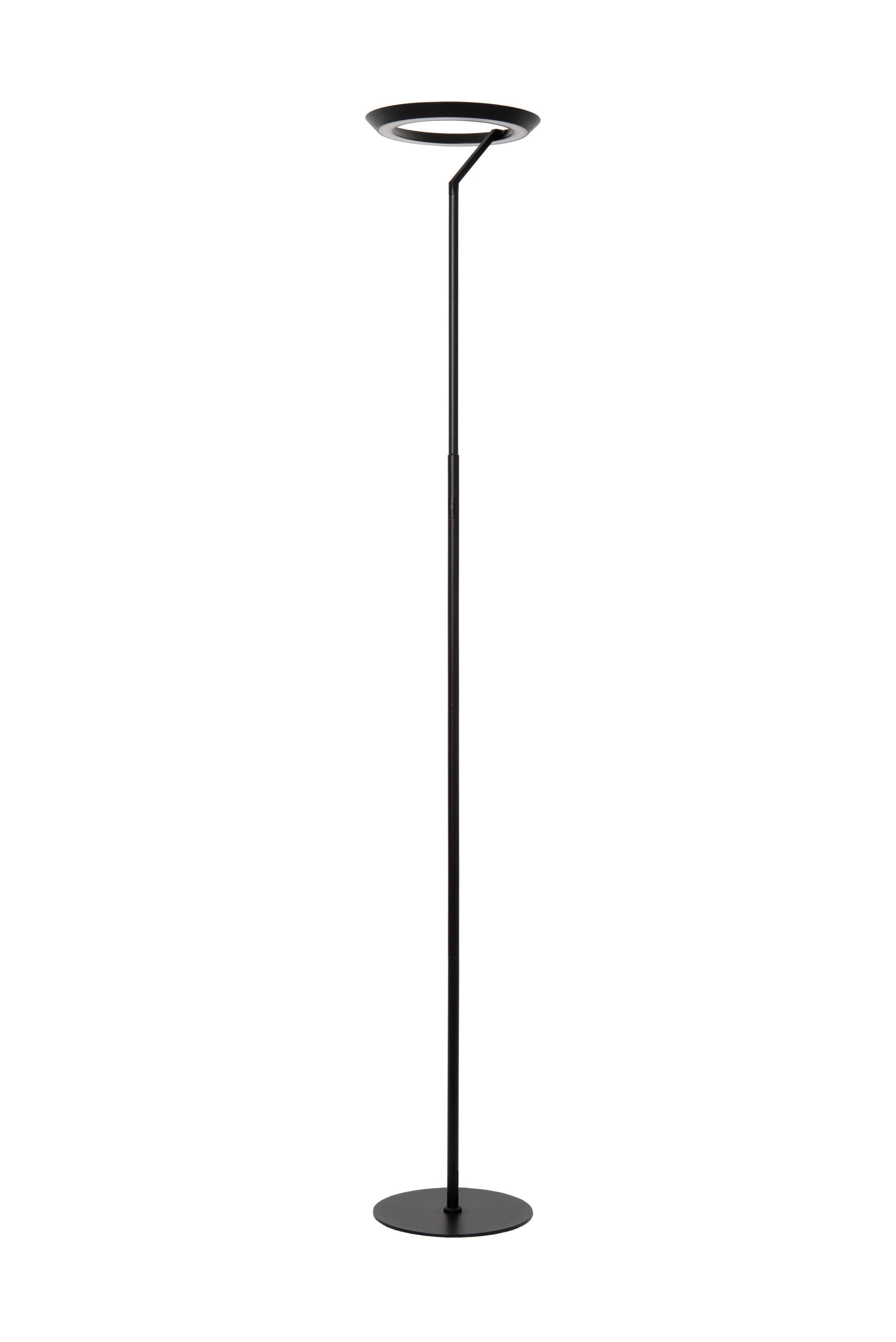 Lucide LED Deckenfluter Celeste Schwarz - Dimmbar & Extra-Warmweiß